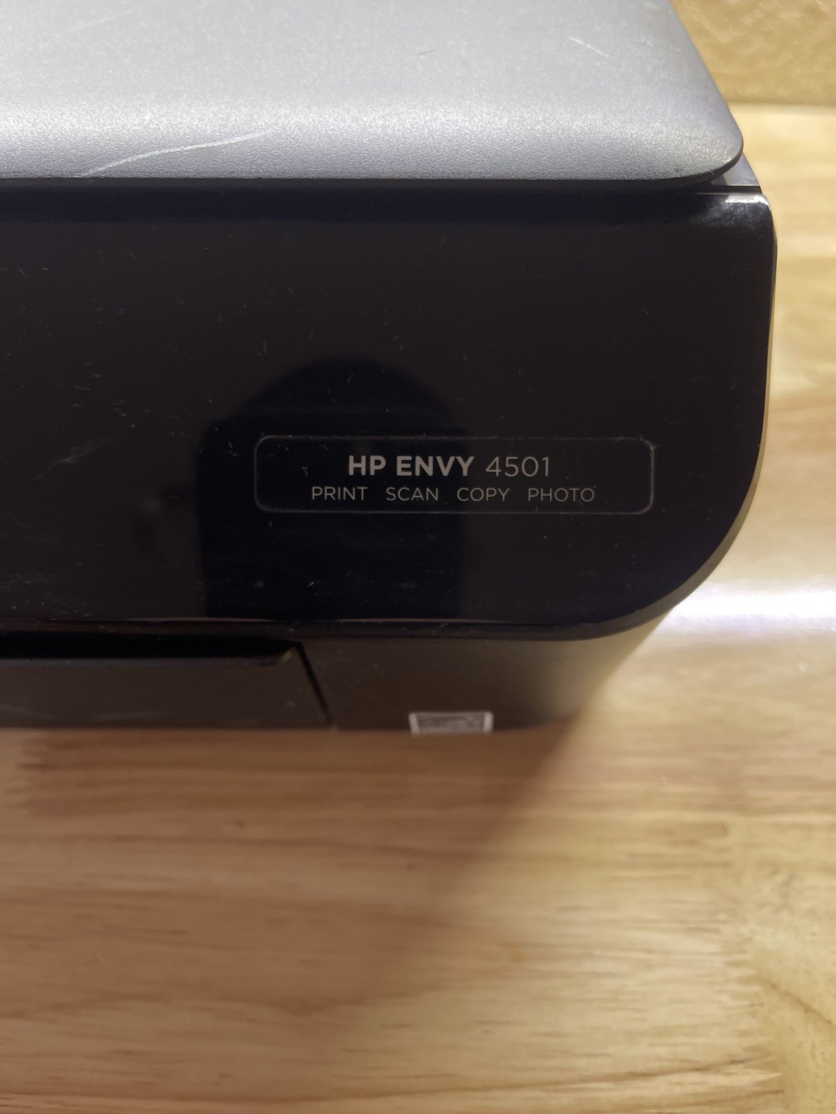 HP ENVY 4501 Printer Multifunction Color Print Scan Copy Photo NO Ink NO Cables