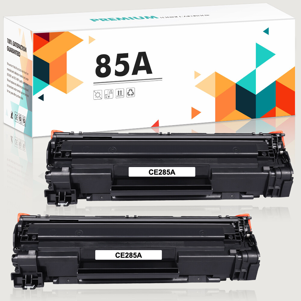 2 CE285A Toner Cartridge for HP 85A LaserJet Pro P1102 P1109w M1212nf M1217nfw