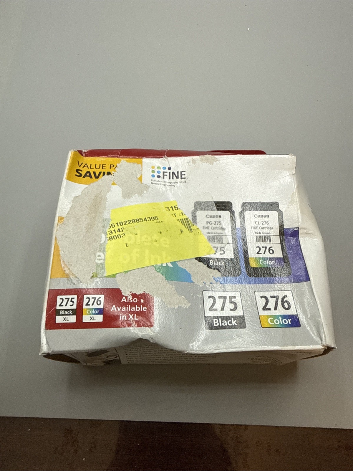 Canon PG-275/CL-276 Value Pack Ink Cartridges for PIXMA TS3520, TR4720 printers