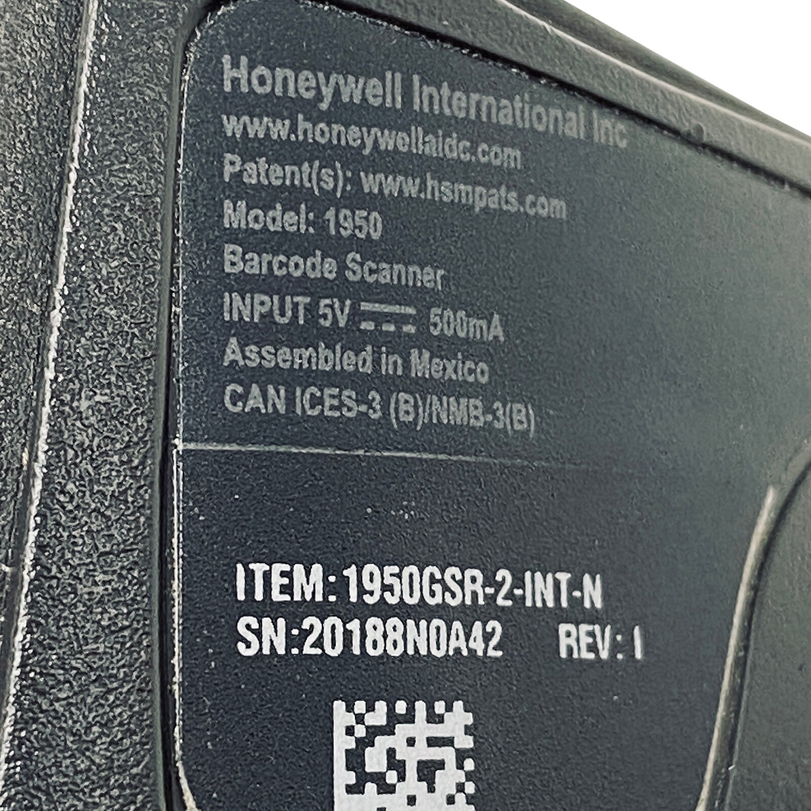 LOT OF 10 Honeywell Xenon XP 1950GSR-2 Handheld Wired Barcode Scanner w/USB Cord