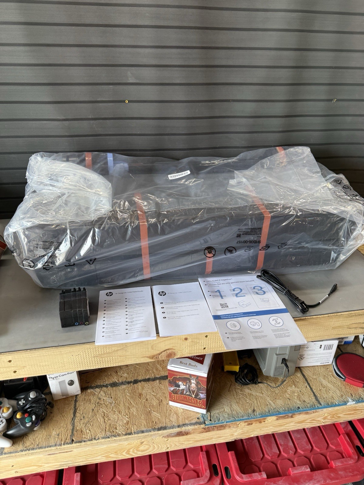 HP DesignJet T210 24-in Large Format Plotter Printer – New Open Box