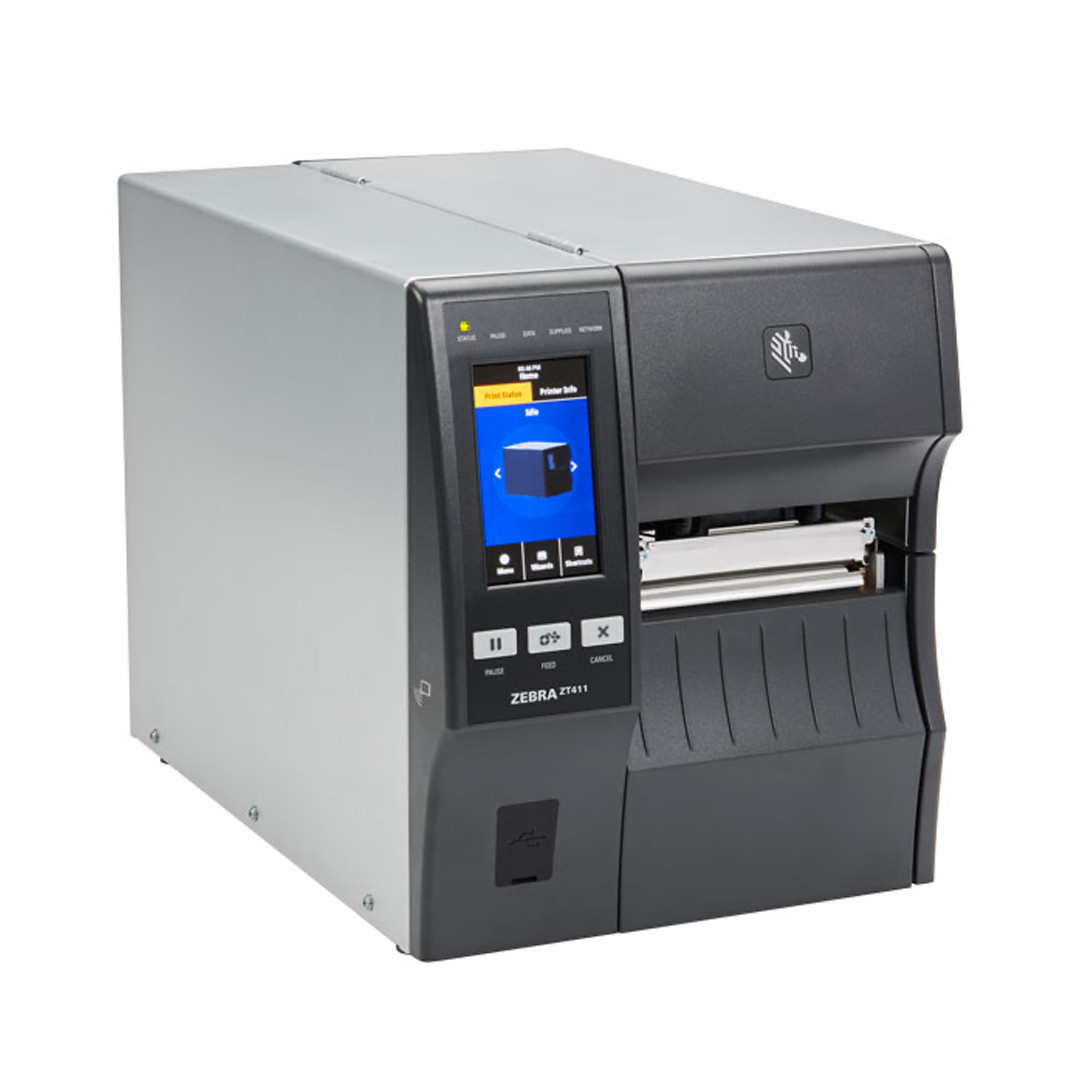 Zebra ZT411 Thermal Transfer Industrial Printer (ZT41142-T010000Z)