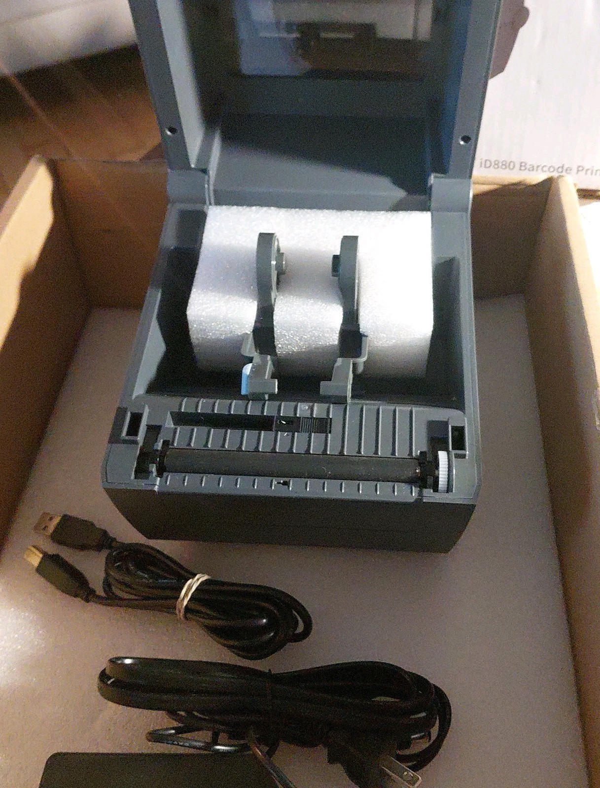 Id880 Direct Thermal Desktop Printer 203 Dpi Printer (Open Box New Never Used)