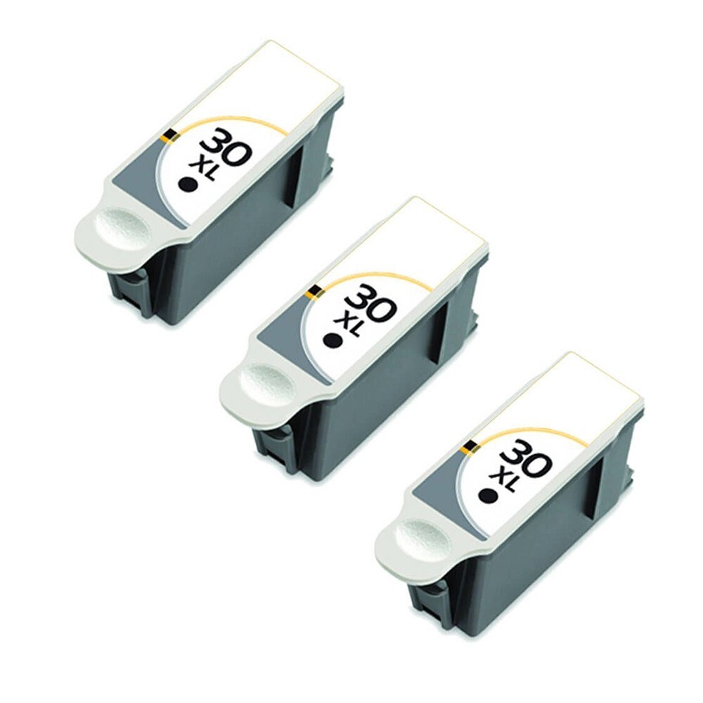 3PK Black Ink For Kodak 30XL ESP 3.2 ESP C310 C315 Office 2150 2170 Hero 3.1 4.2