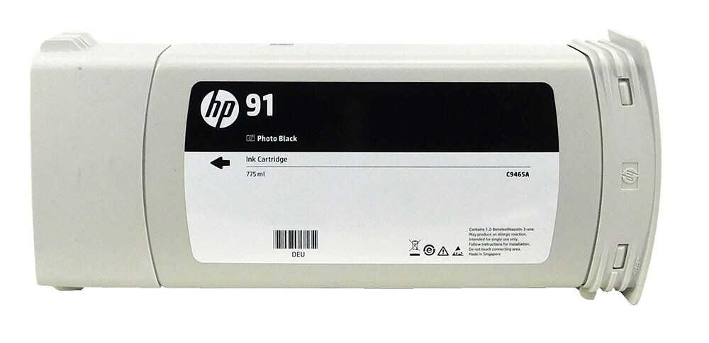 HP 91/C9465A Photo Black 775-ml Ink Cartridge