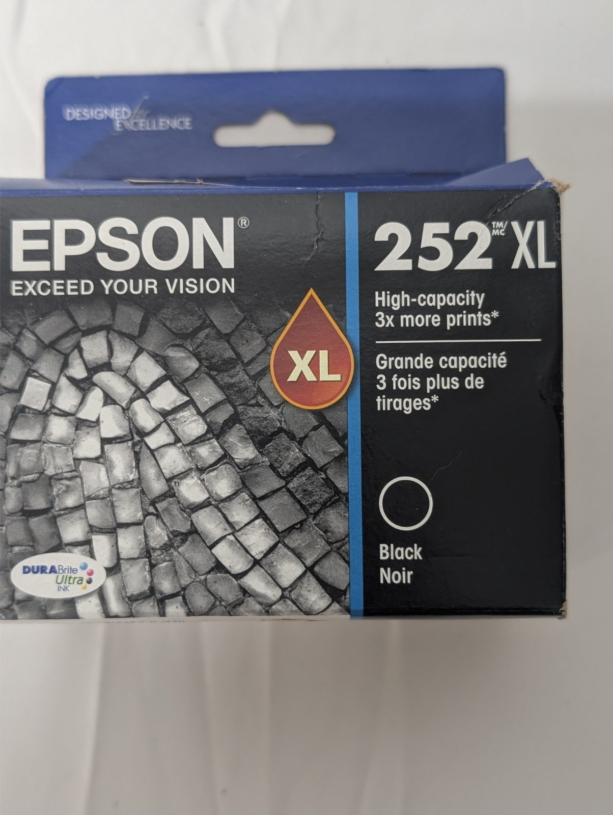 Genuine Epson 252XL Black High Capacity Ink Cartridge T252XL120 exp 03-2027