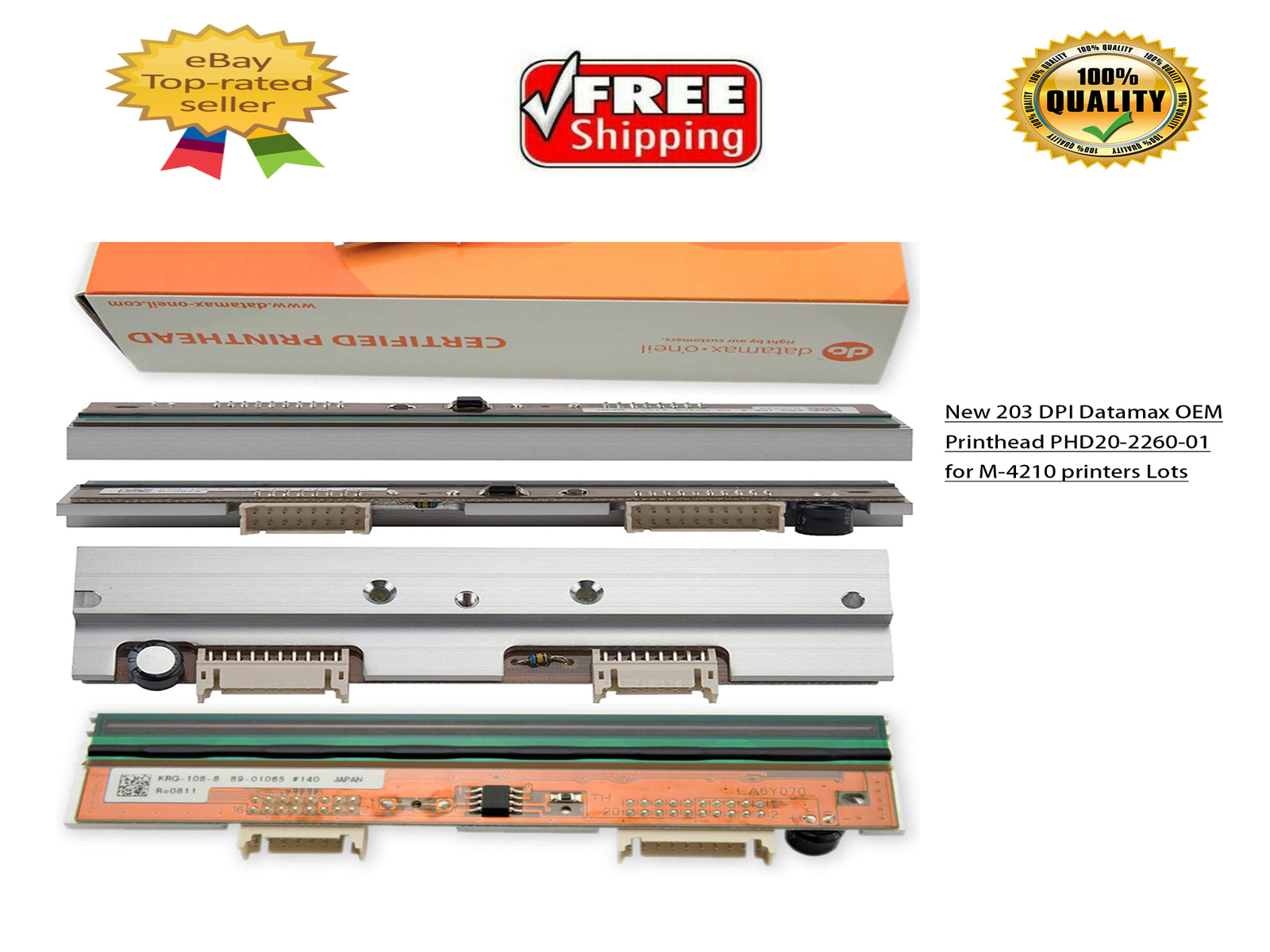 Datamax OEM Printhead PHD20-2260-01 for M-4210 printers 203 dpi