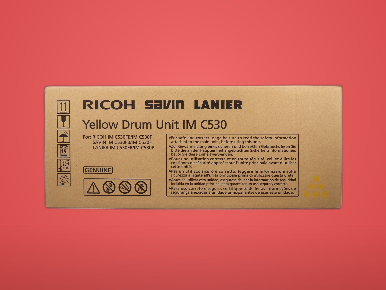 Ricoh IM C530 (418245) Yellow Drum Unit