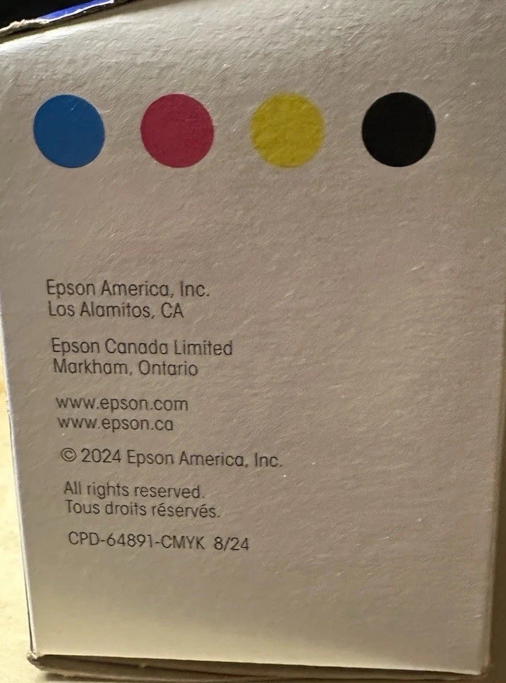 EPSON 220 DURABRITE ULTRA Standard Capacity~Black/Color~4 Ink Cartridges~1/2028