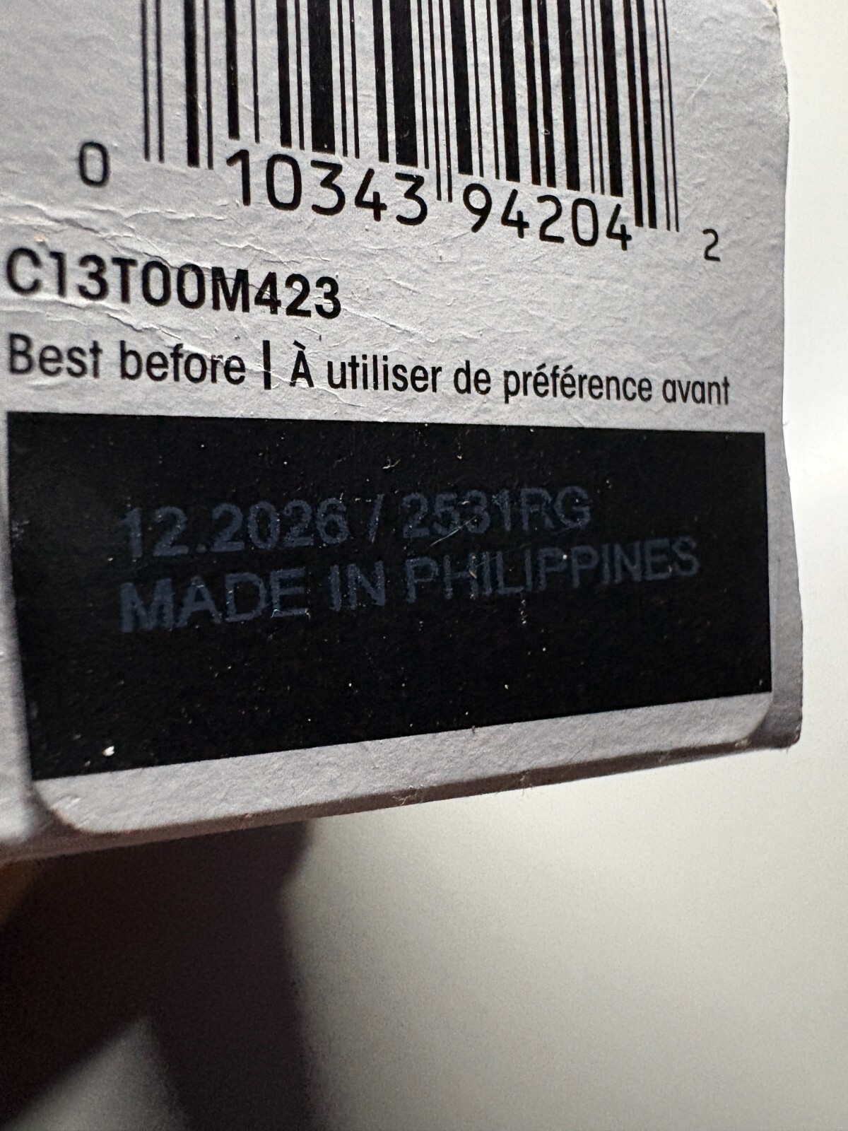 Epson Genuine 522 Yellow Ink Bottle – Sealed – 12/ 2026 – Free Shipping