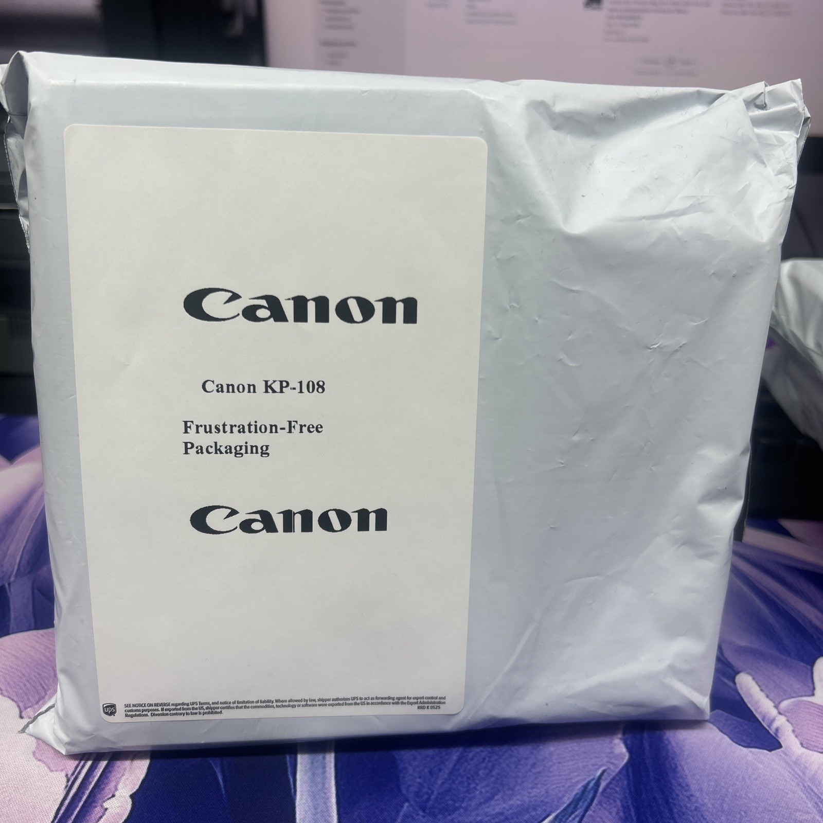 Canon Selphy CP1500 CP1300 CP1200 4×6 108 sheets Color Ink Paper Set KP-108IN