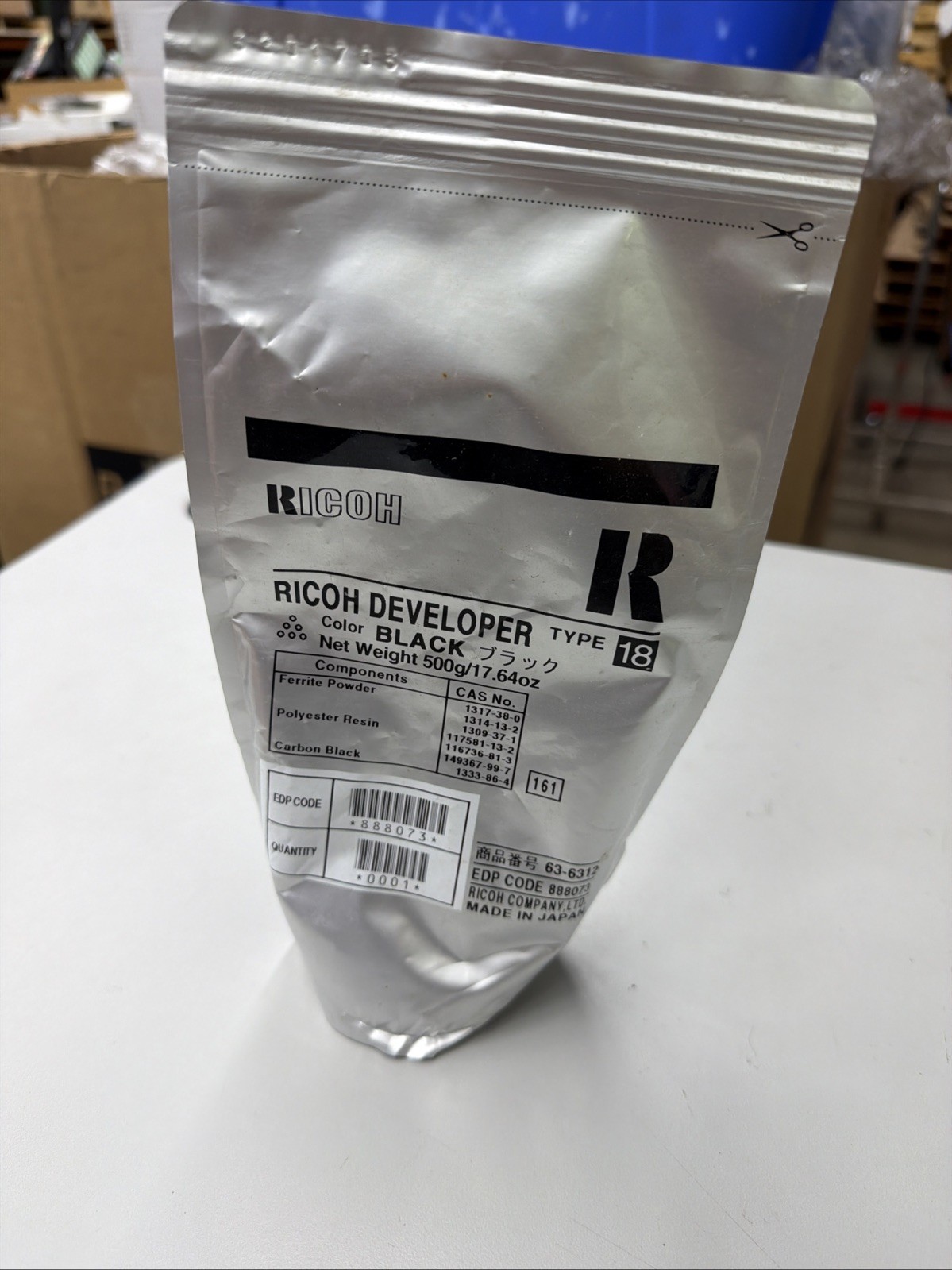 Ricoh 888073 / B0039640 Developer (Type 18) Original