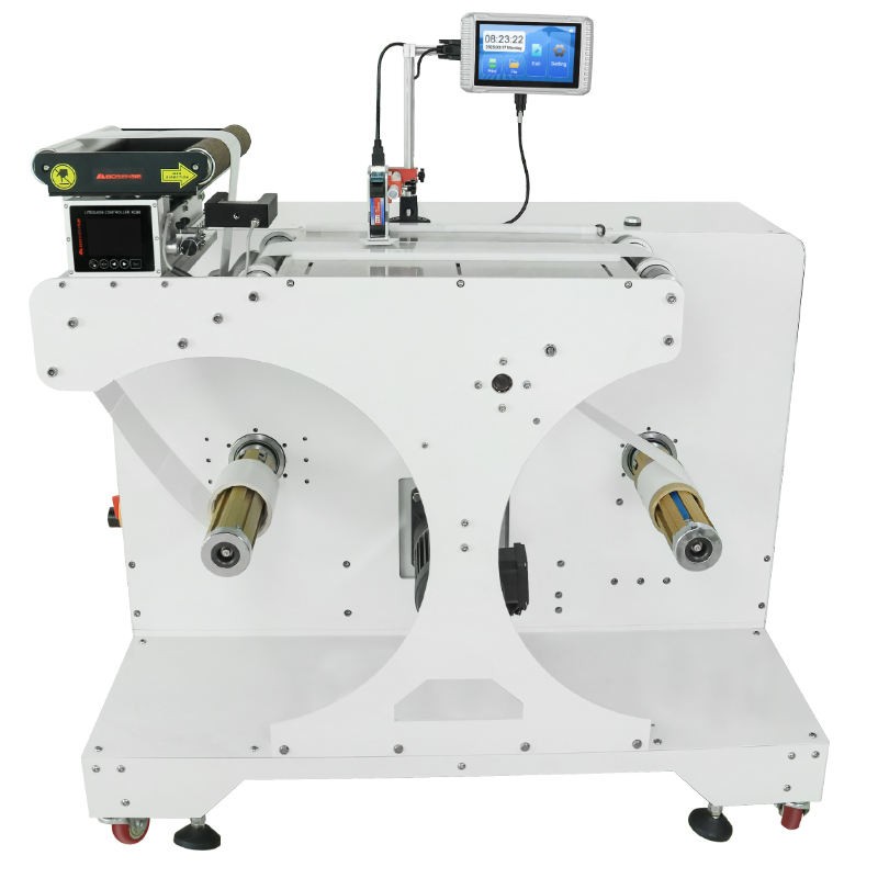 Automatic rewinding inkjet printer film tape inkjet printing production datetext