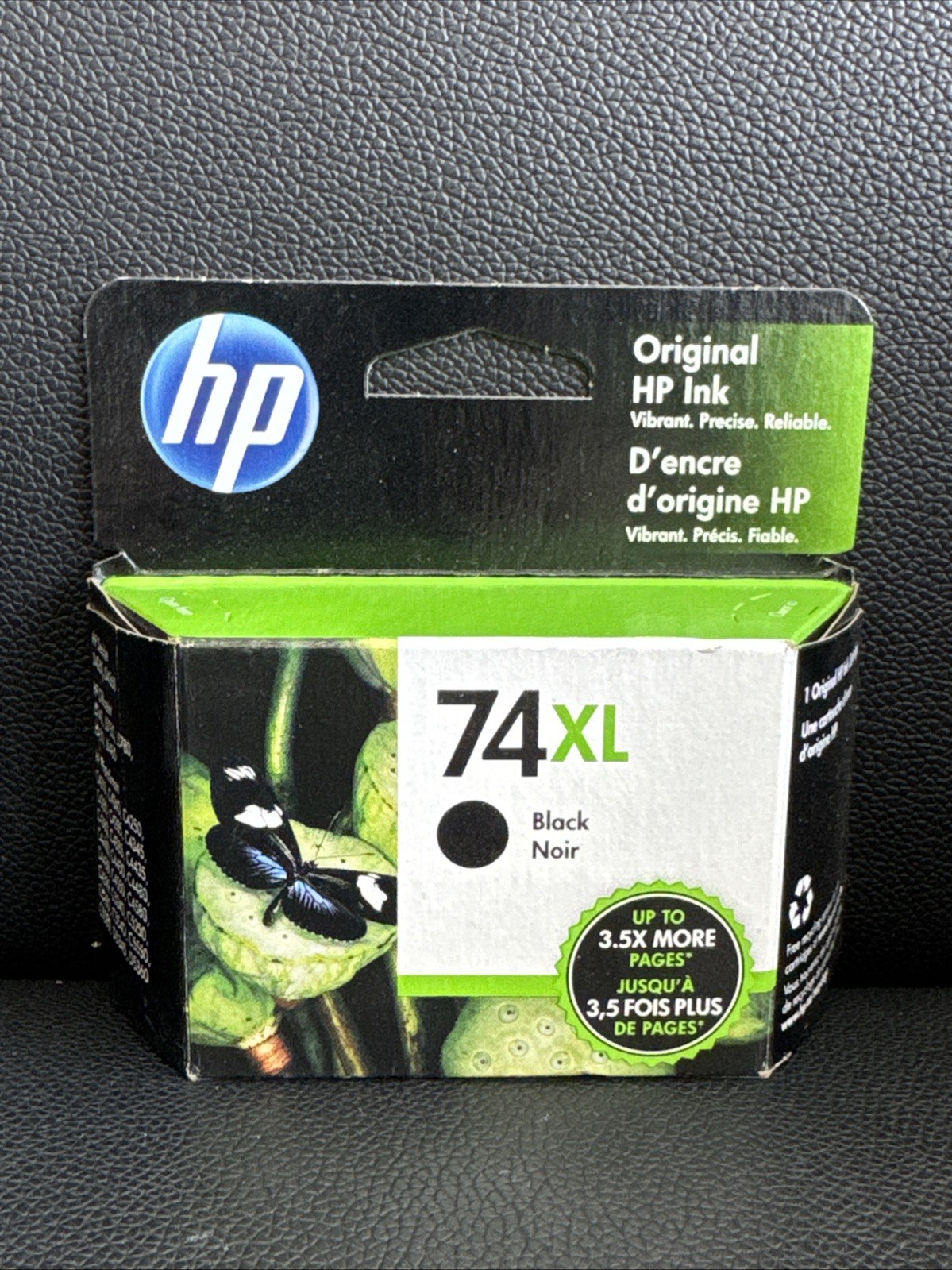 HP 74XL Black High Yield Ink Cartridge (CB336WN140) – SEALED