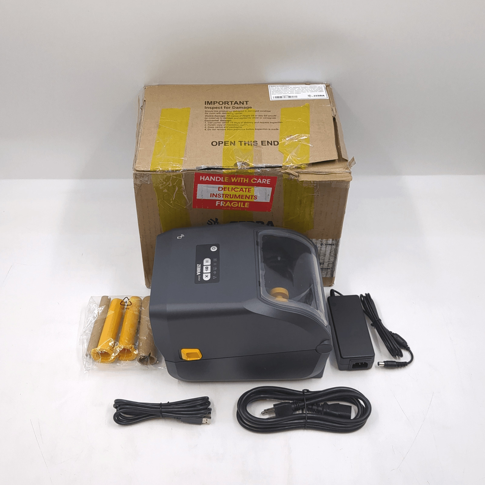 Zebra ZD421 203dpi Thermal Desktop Label Printer (ZD4A042-301E00EZ)