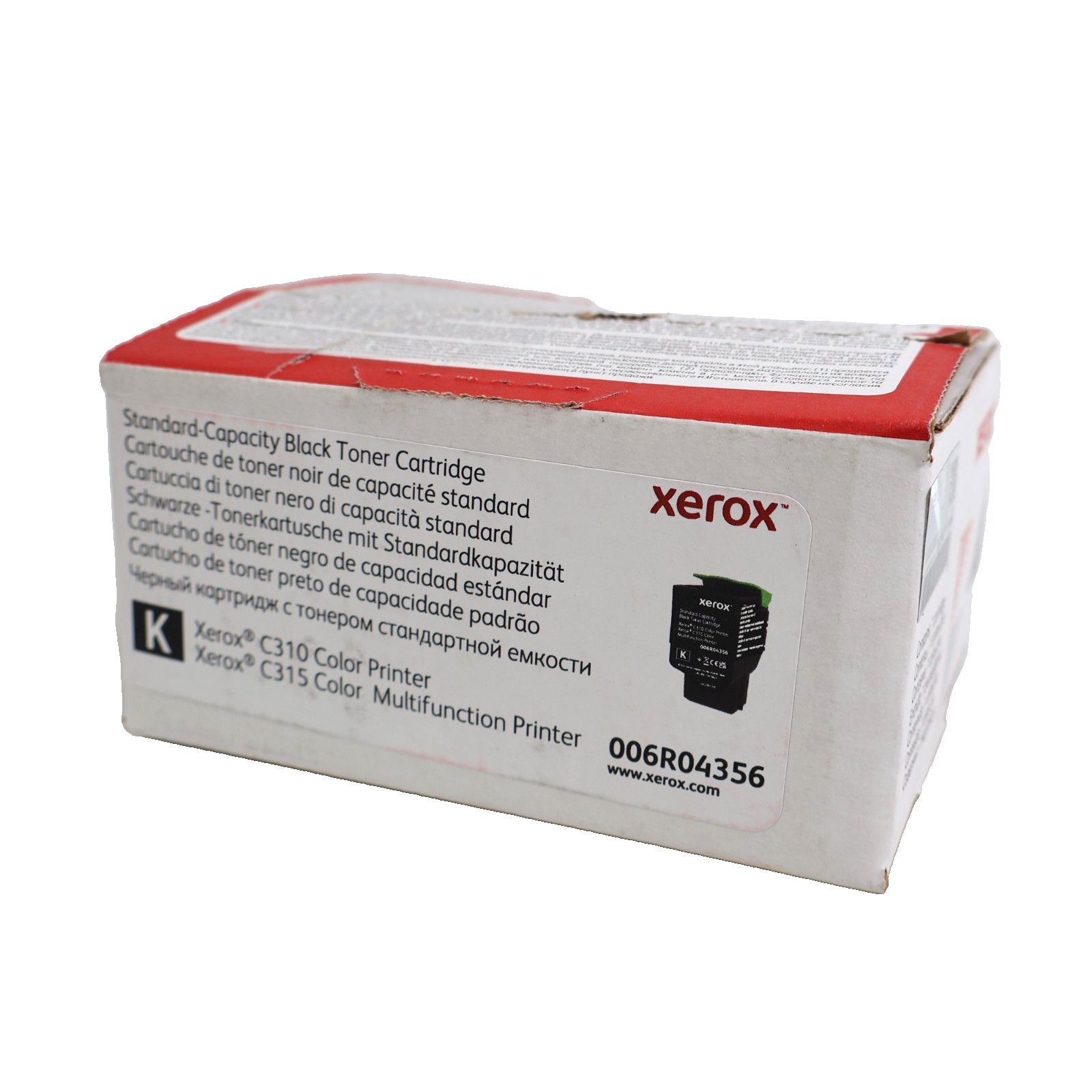 Xerox C310/C315 Black Standard Capacity Toner Cartridge 3,000 Pages 006R04356