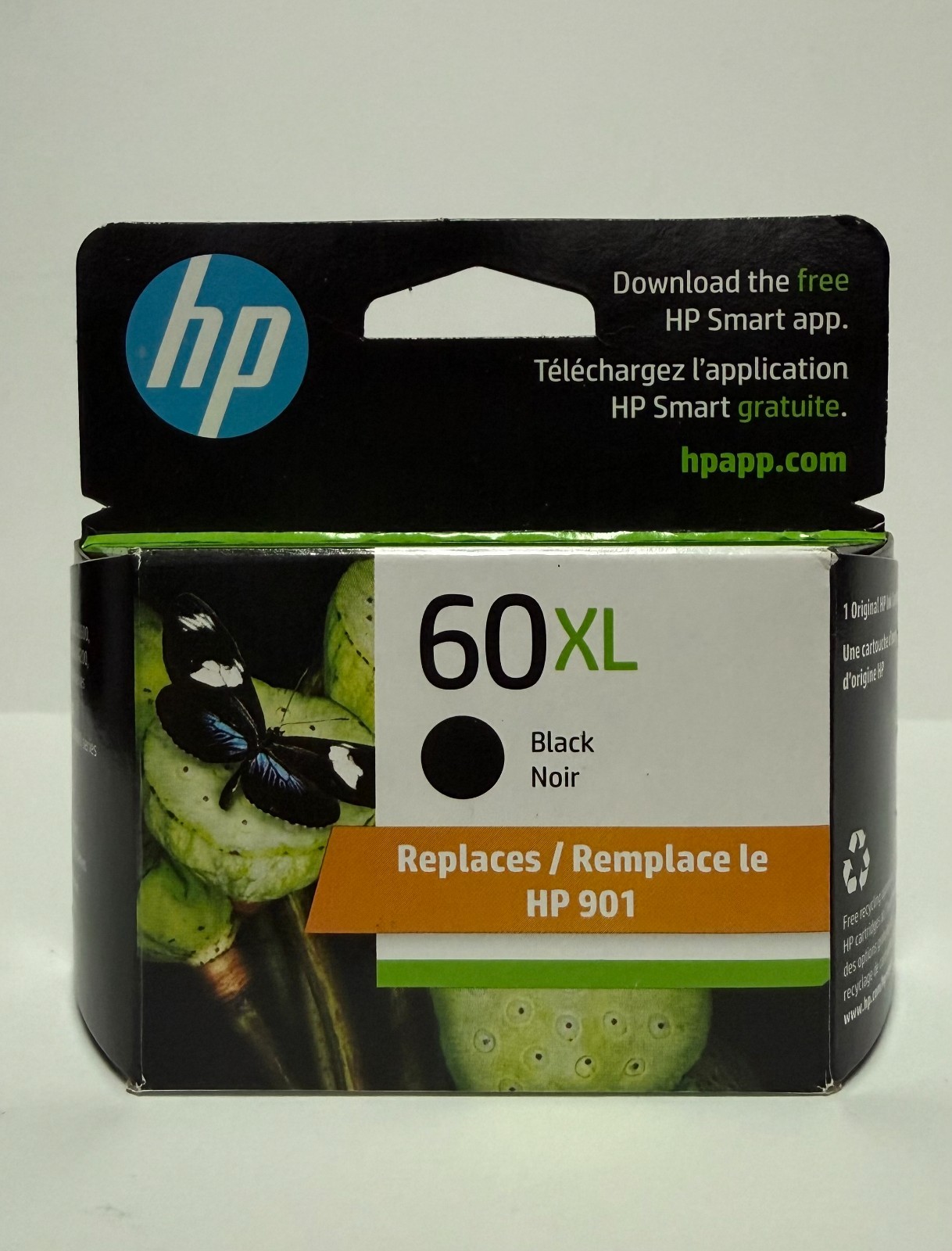 HP 60XL Ink Cartridge – Black NEW SEALED Exp: 06/2026