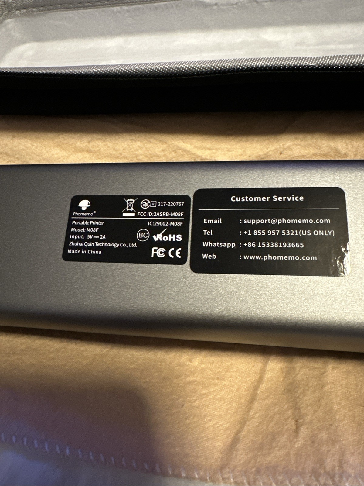 Phomemo M08F A4 Thermal PrinterLaptop