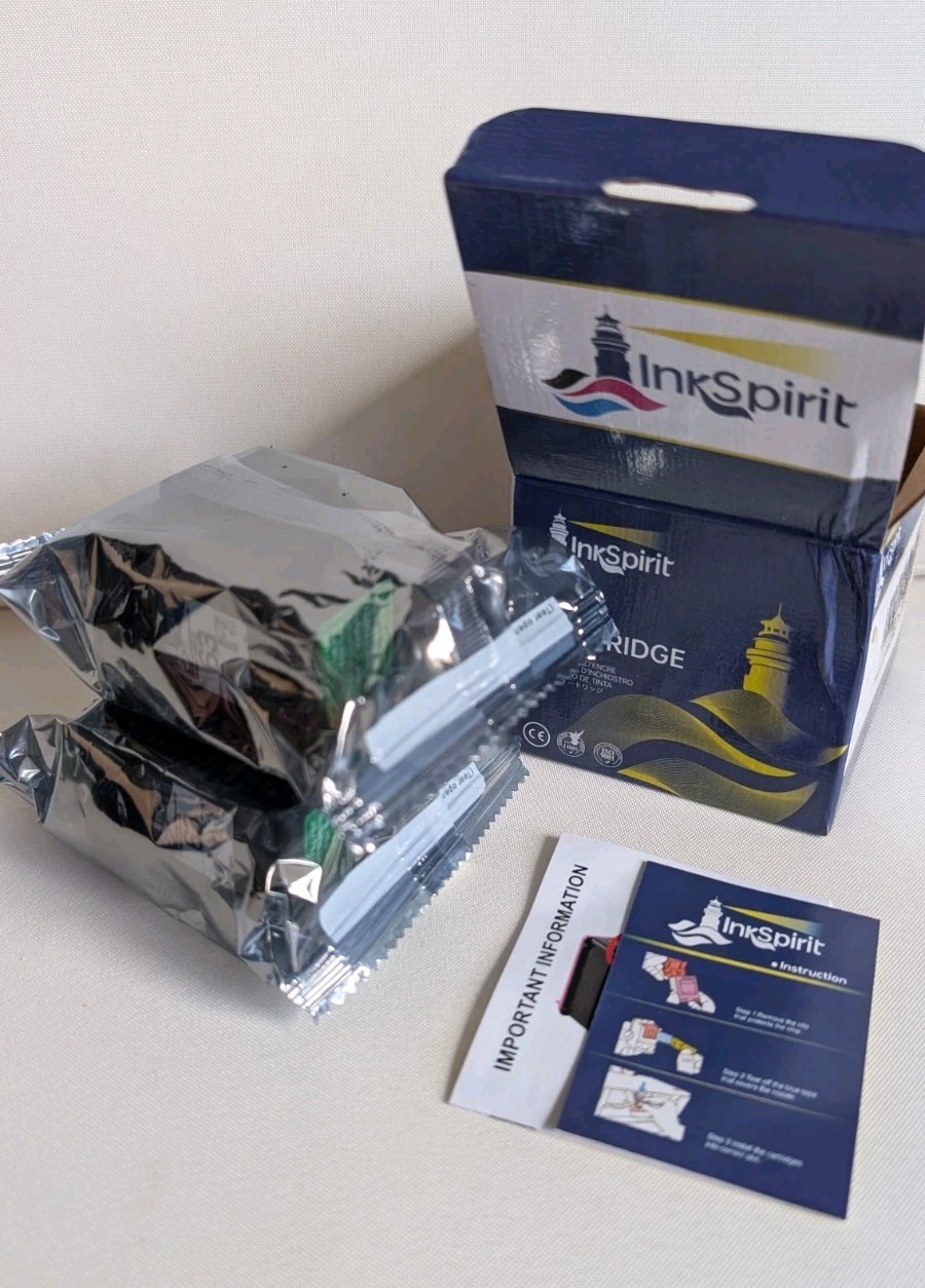 InkSpirit Ink Cartridge Black X 2