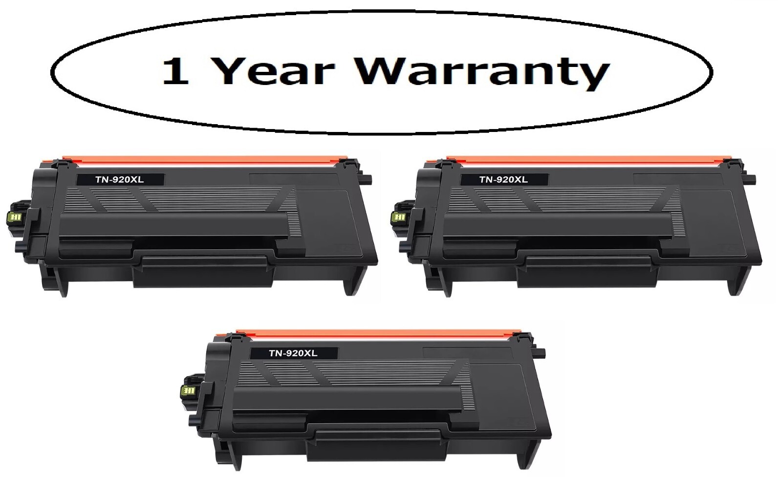 Search4Toner COMPATIBLE For Brother TN920 TN920XL 3PK HL-L5210DW L6217DW L6415DW
