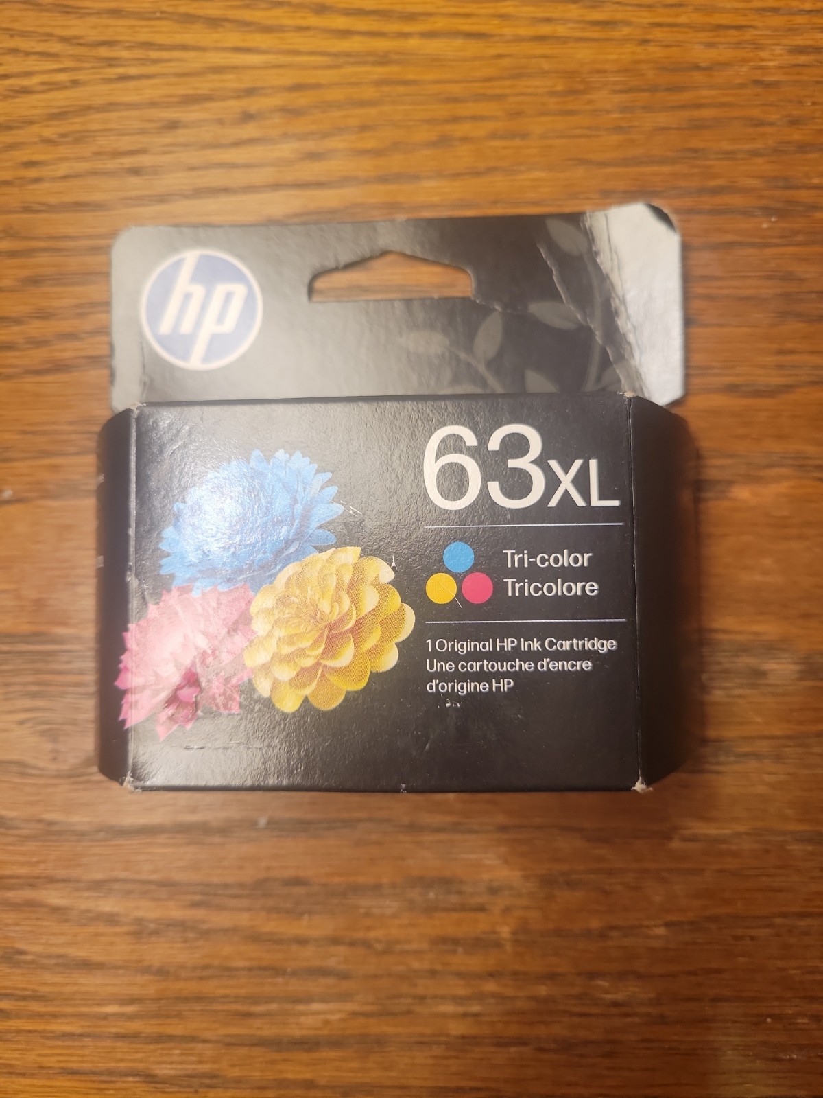 HP 63 XL Tri Color Highyield Ink Cartridges Exp 10/2027 NWT