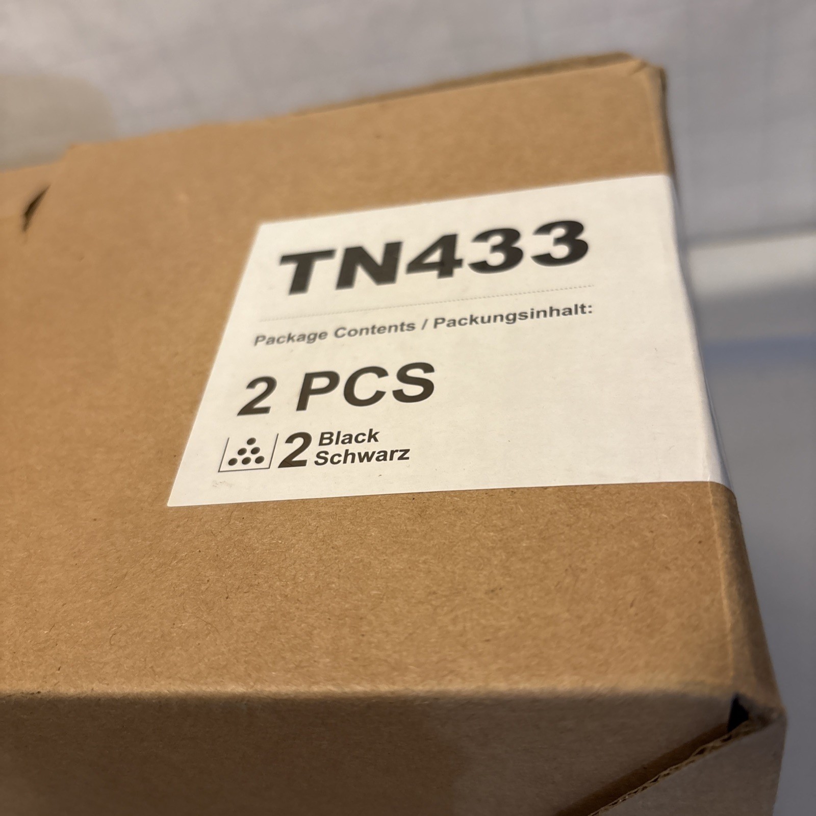 2PK TN433 Magenta Toner Compatible with Brother-12/28/2026-fast Ship