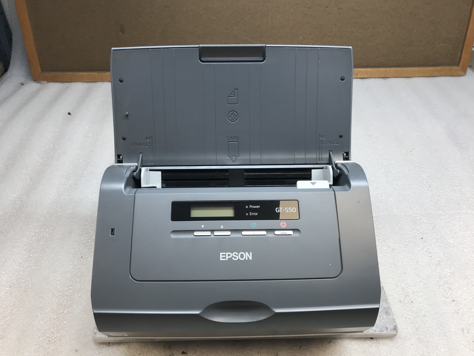 Epson WorkForce Pro GT-S50 Sheetfed Scanner with Power Adapter & USB Cable
