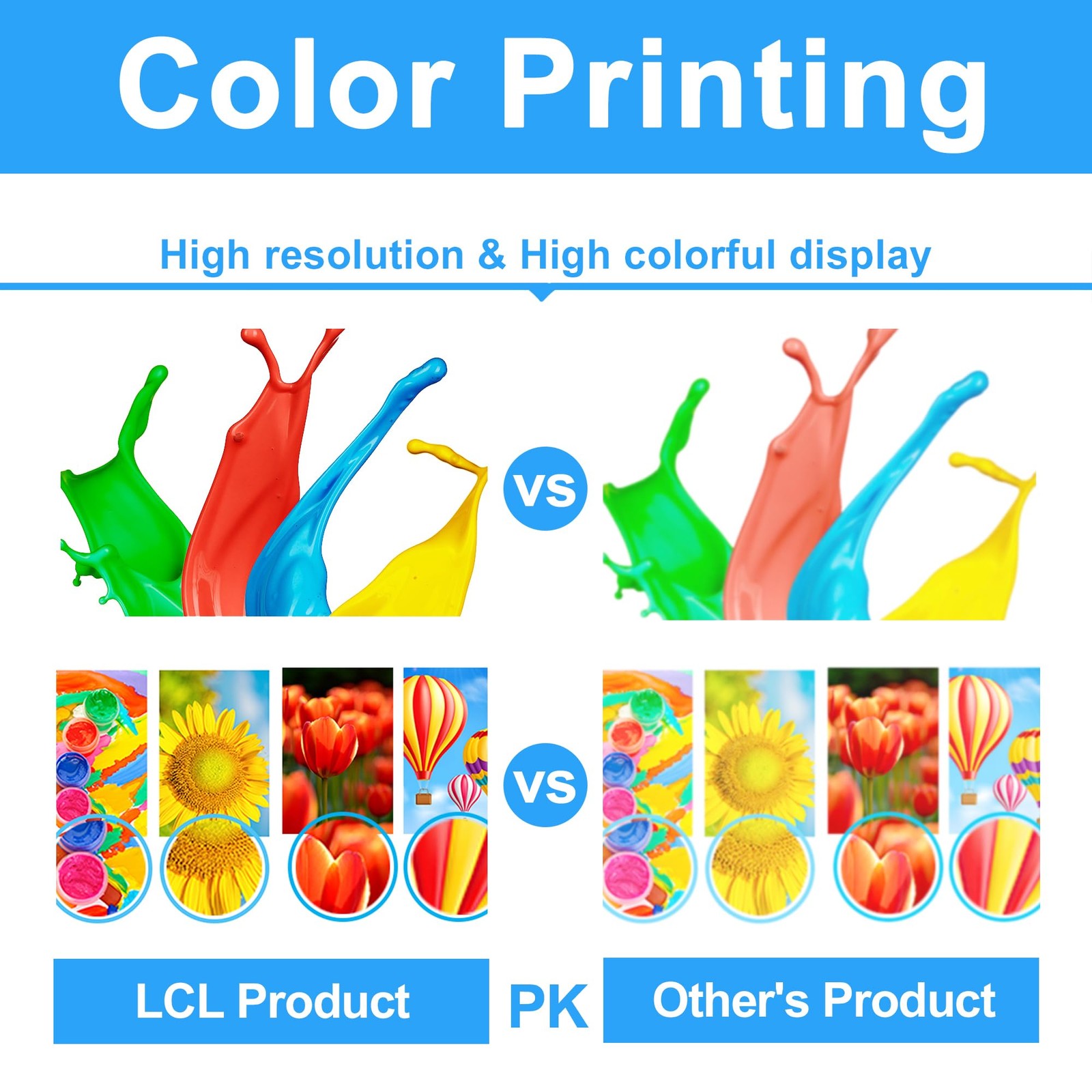 LCL Compatible Toner Cartridge Replacement for Ricoh 841849 841852 841851 841…