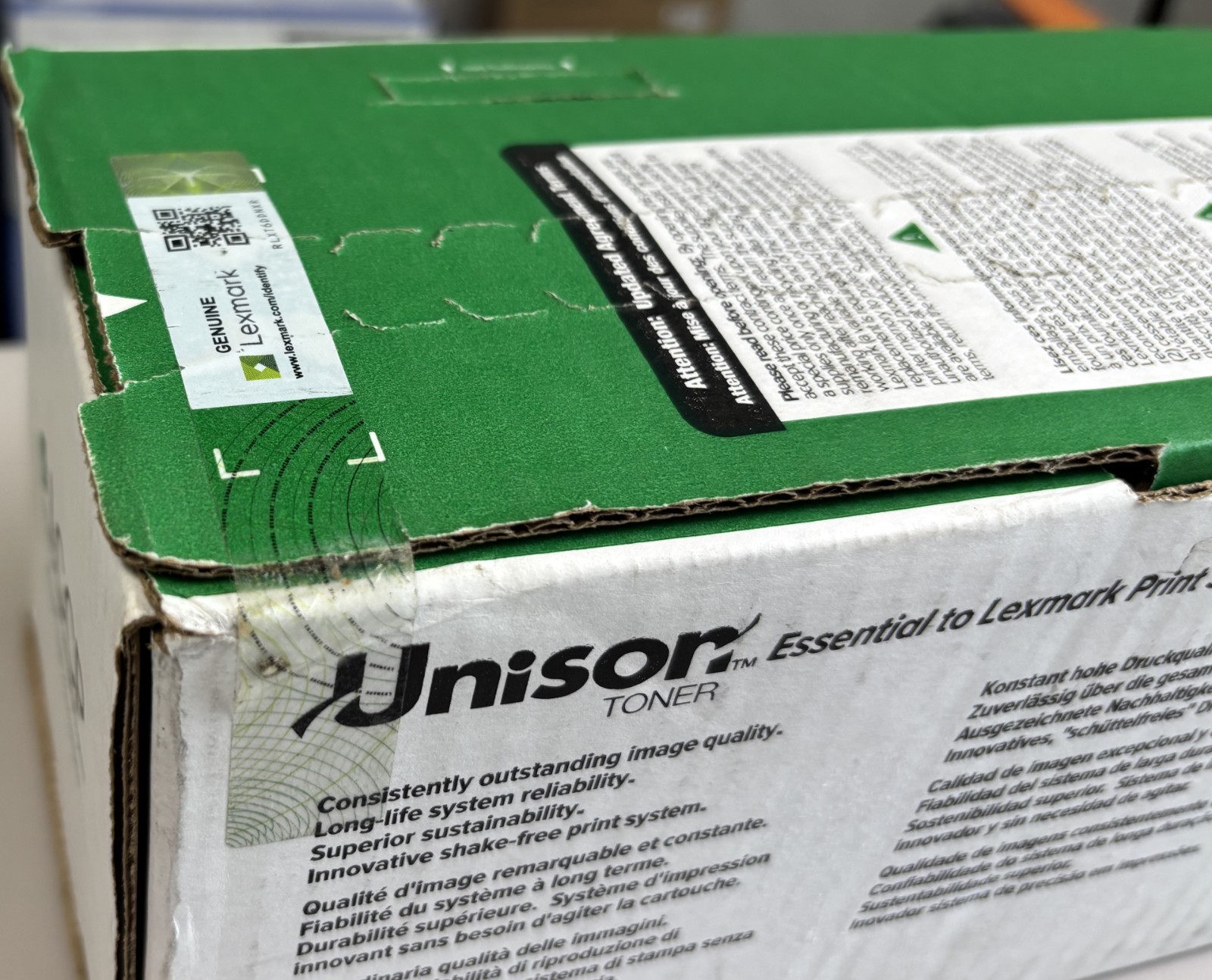 Lexmark Genuine CS331 EHY Black Toner 20N1XK0 OEM Original CX331