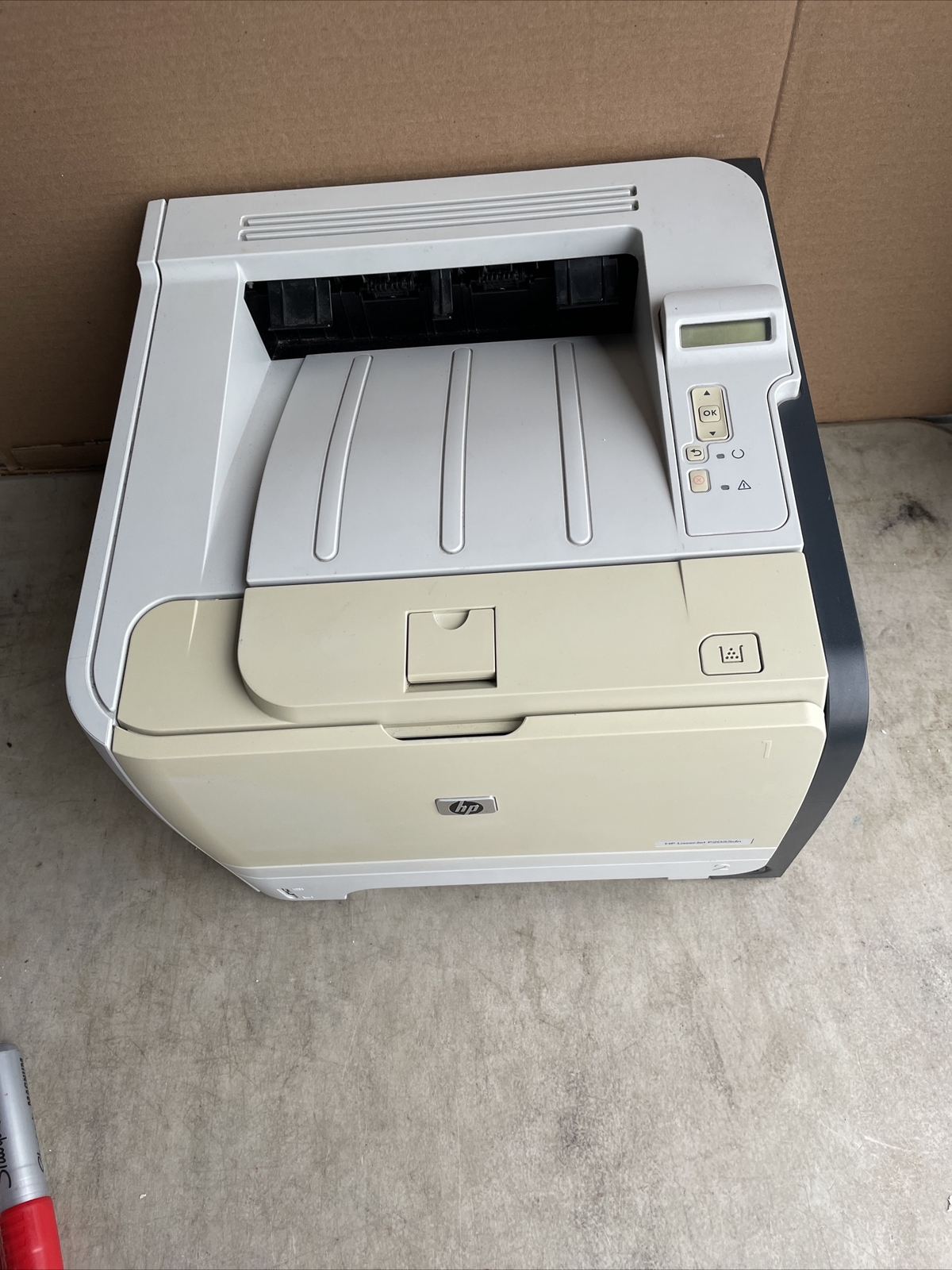 HP LaserJet P2055dn Workgroup Laser Printer W/ Used Toner Page Count 27,558