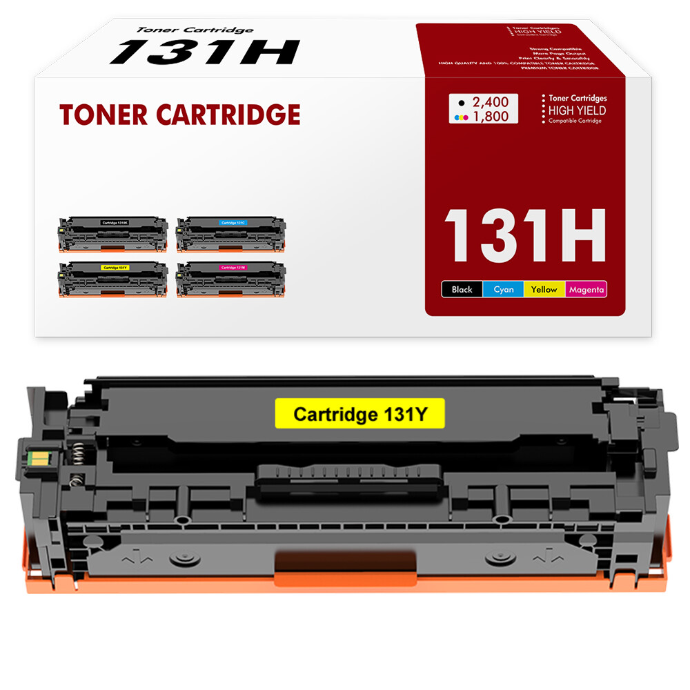1 PK CRG131 Yellow Toner Compatible For Canon 131 imageCLASS LBP7110Cw MF8280Cw