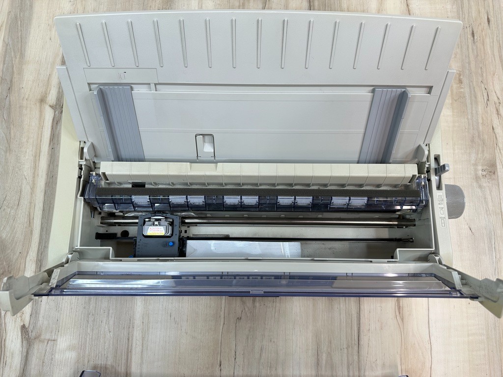 Okidata ML 421 MICROLINE wide format 9-Pin Printer OKI *No power cord*