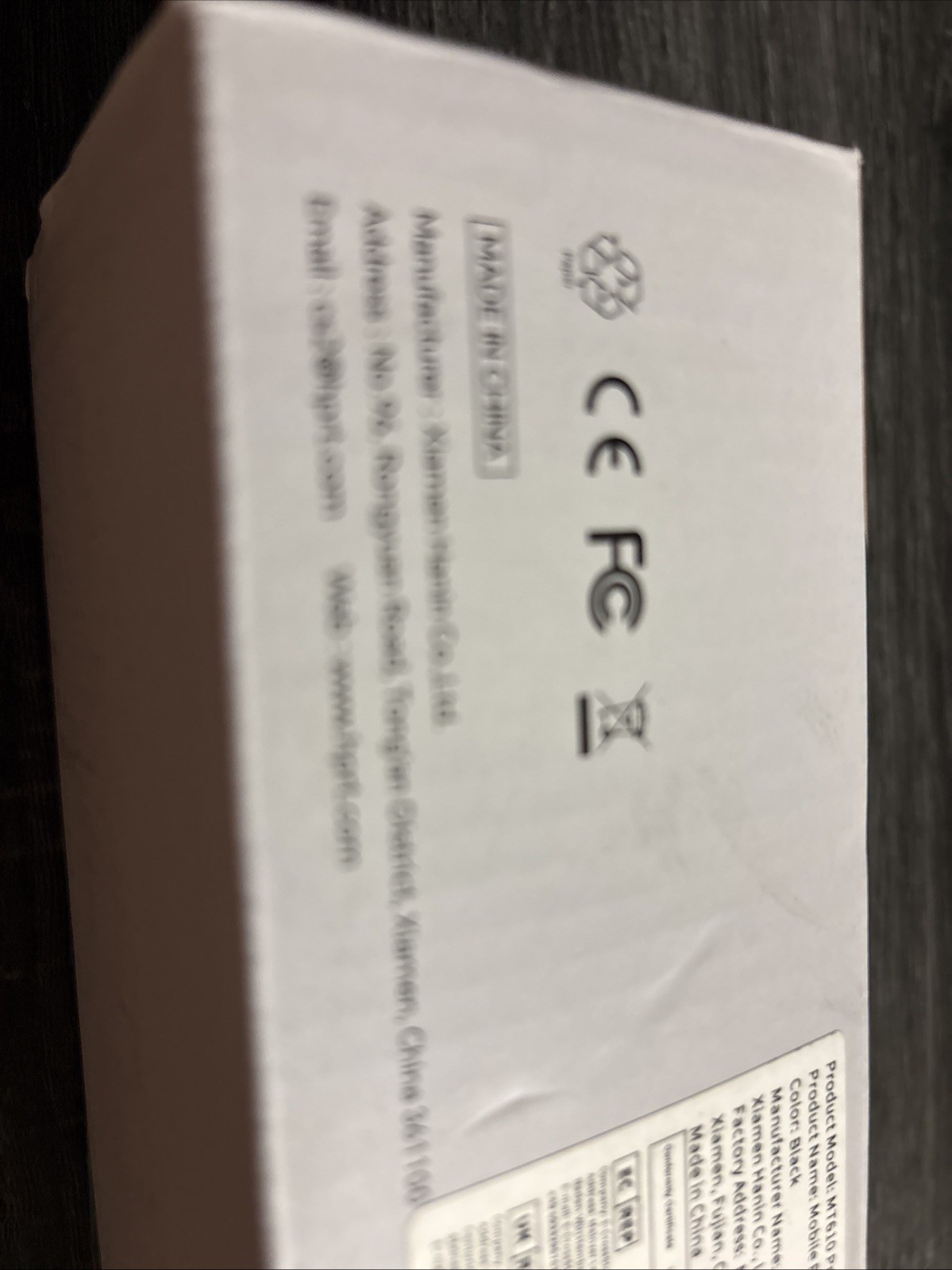 HPRT MT610 Pro Portable Wireless Thermal Printer Bluetooth Mobile Travel Inkless