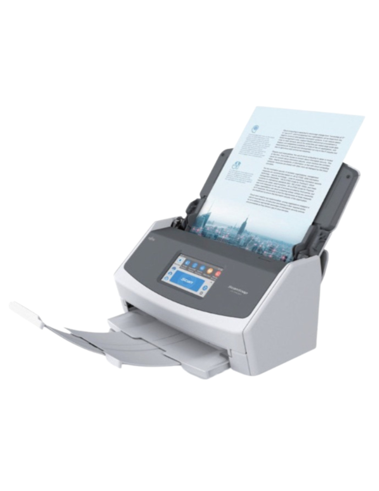 ScanSnap Fujitsu iX1500 Color Duplex Document Scanner Touch Screen for Mac or PC