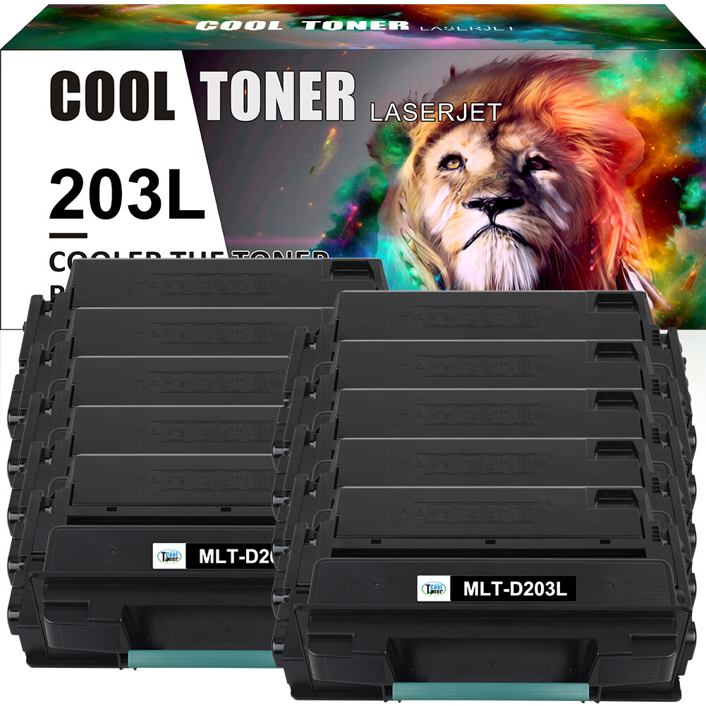 10PK MLT-D203L Toner Compatible With Samsung SL-M3820ND M4020ND M4070FR M3870FD