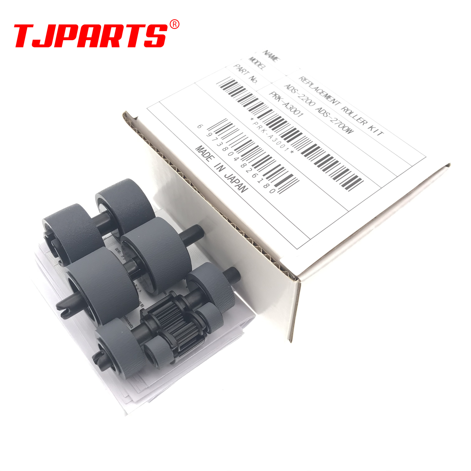 5 X Pickup Brake Separation Roller Brother ADS-2200 ADS-2700W ADS-3100 ADS-3300W