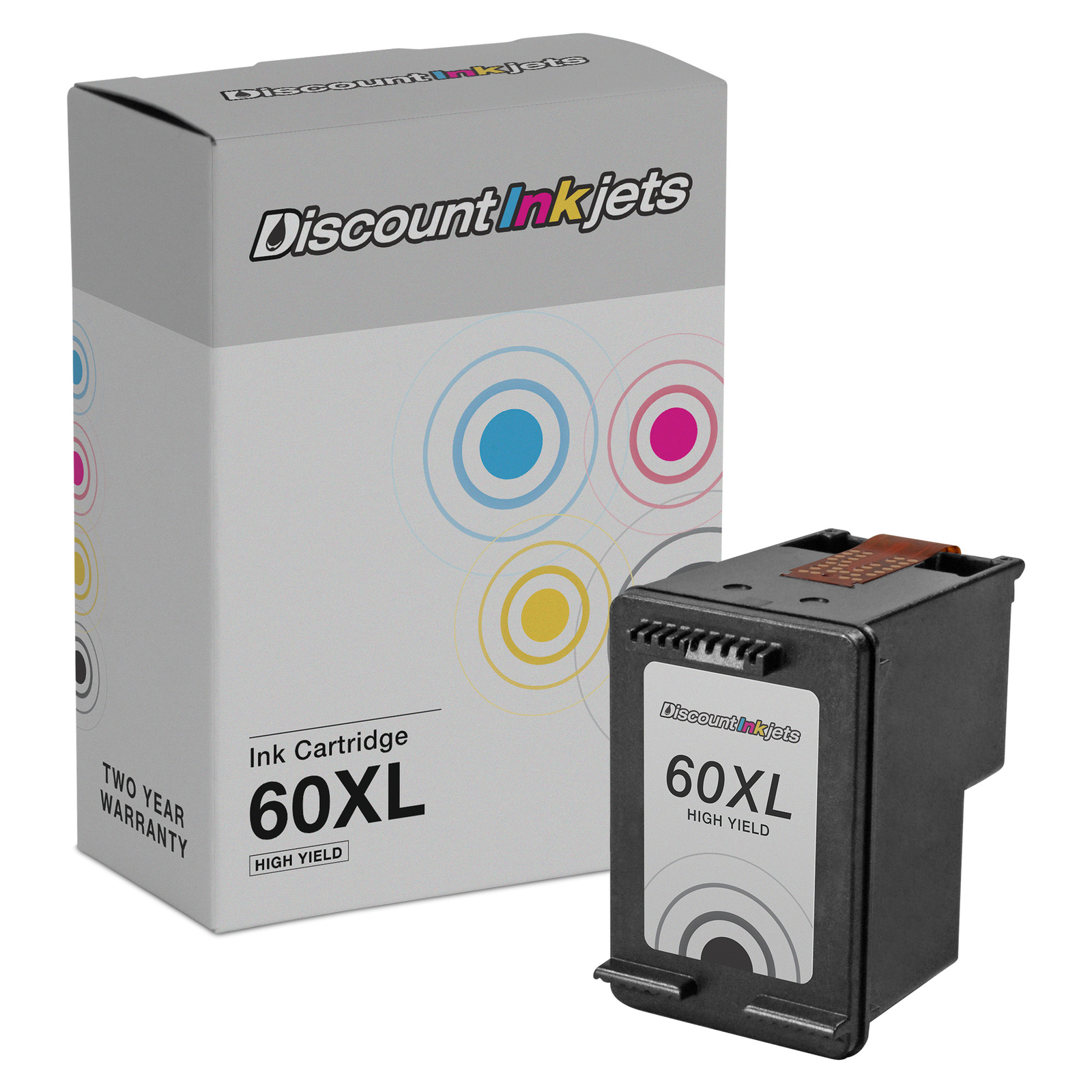 Black CC640WN Ink Cartridge for HP 60 use in Photosmart c4700 c4780 c4795