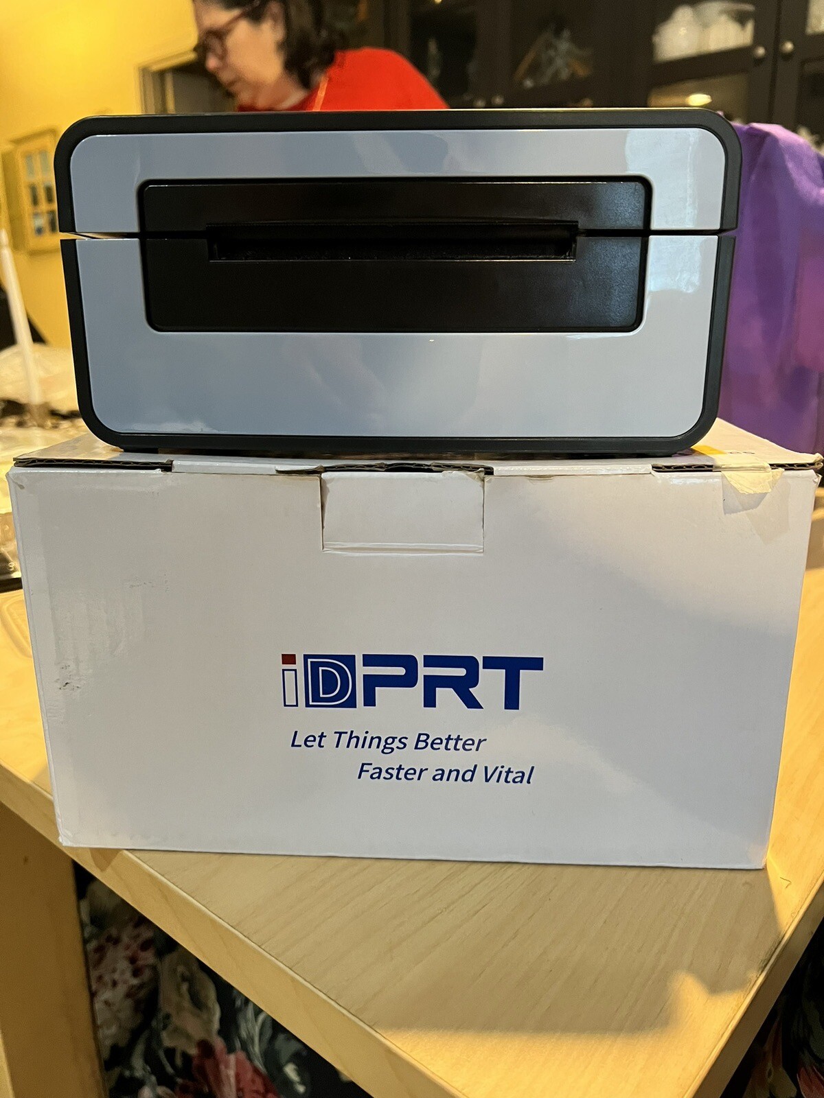 iDPRT Thermal Label Printer SP410 Thermal Shipping Label Printer, 4×6