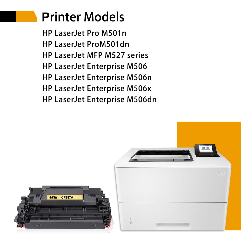 10PK CF287A 87A Toner Cartridge For HP Enterprise M506dh/ MFP M527dn /Pro M501dn