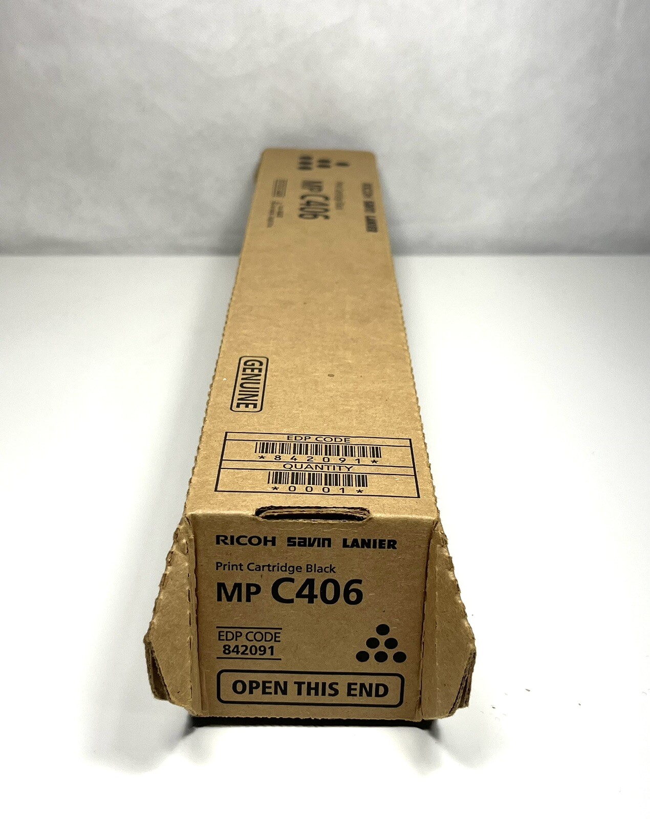 Ricoh Savin Lanier MP C406/C306 842091 Genuine Black Toner Cartridge New