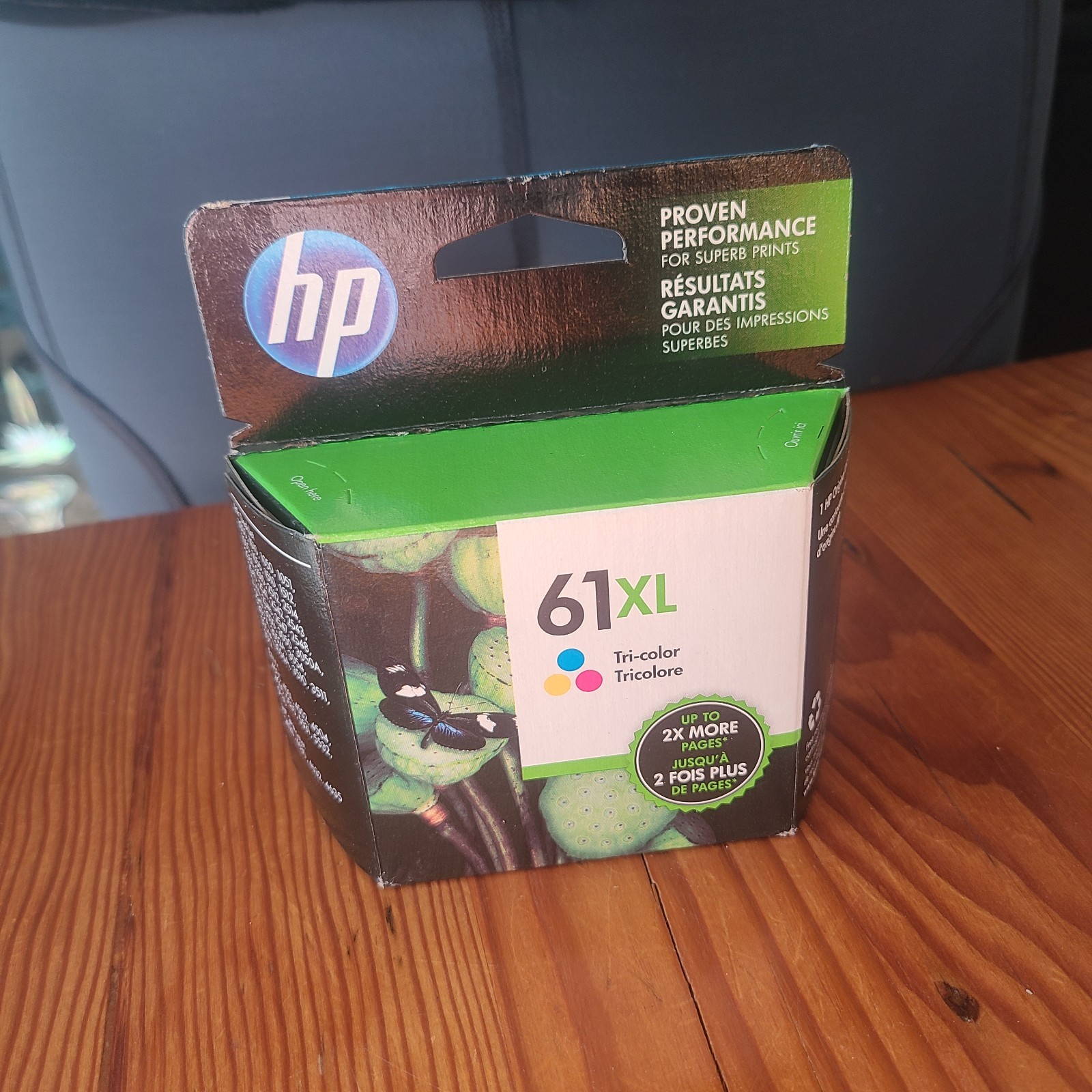 HP INK CARTRIDGE 61XL TRI-COLOR