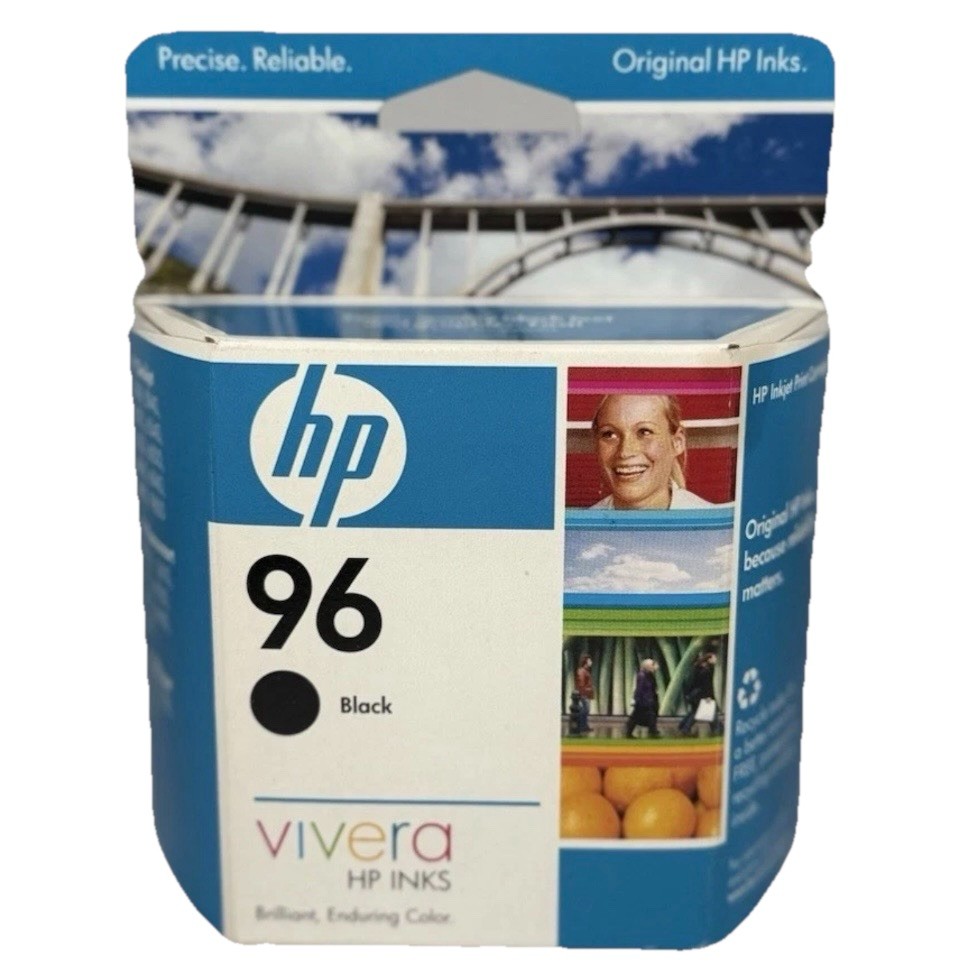 Genuine HP 96 Black Ink Cartridge C8767WN NEW exp:2009 Sealed