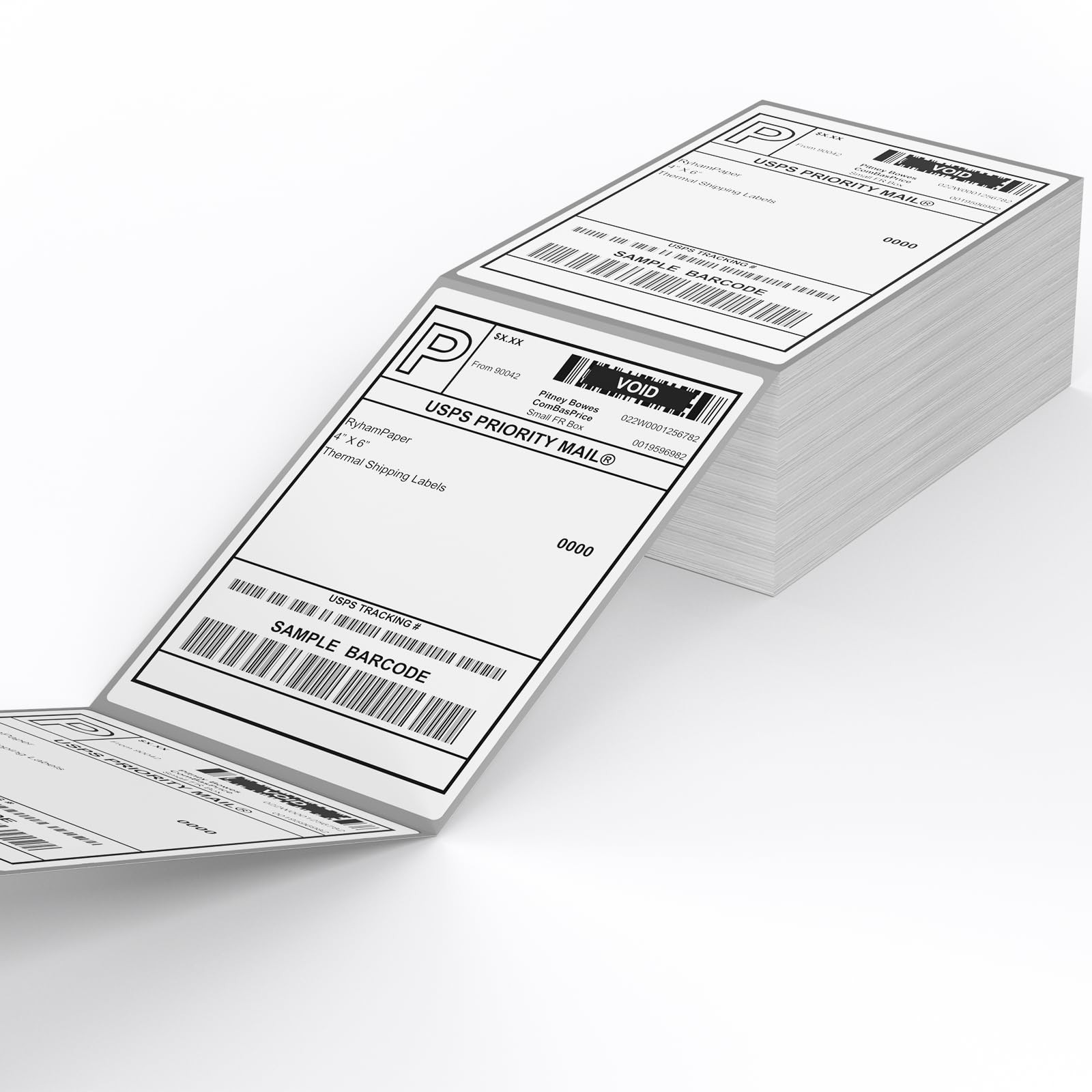 Direct Thermal Label-Shipping Label 4X6- Thermal Printer Sticker For Rollo,Nelko