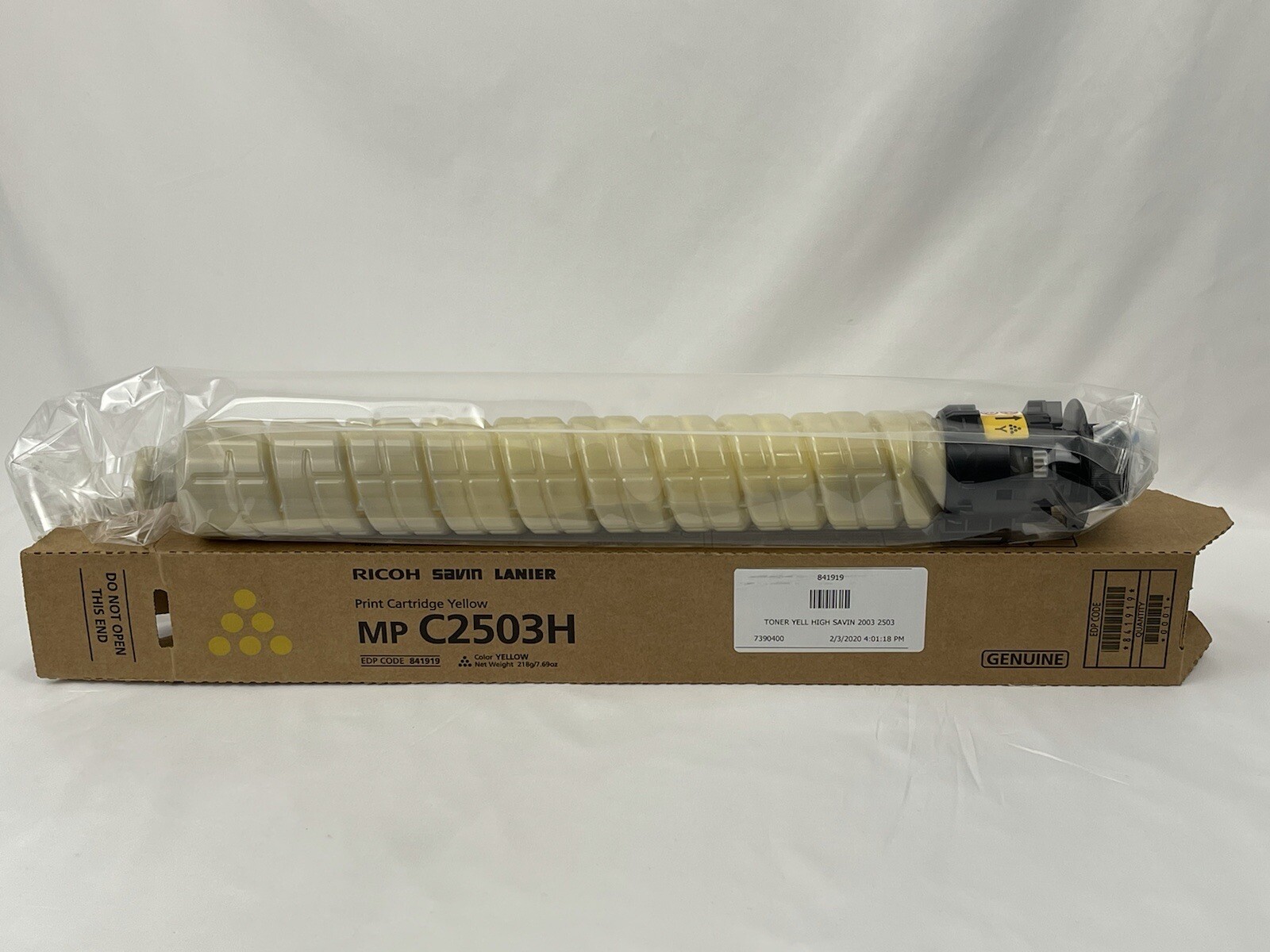 Ricoh MP C2503H Toner Cartridge – Yellow