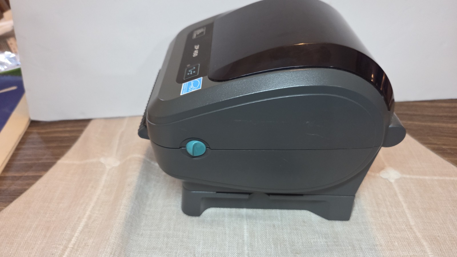 Zebra ZP 450 CTP Direct Thermal Shipping Label CCD Printer Black DPI