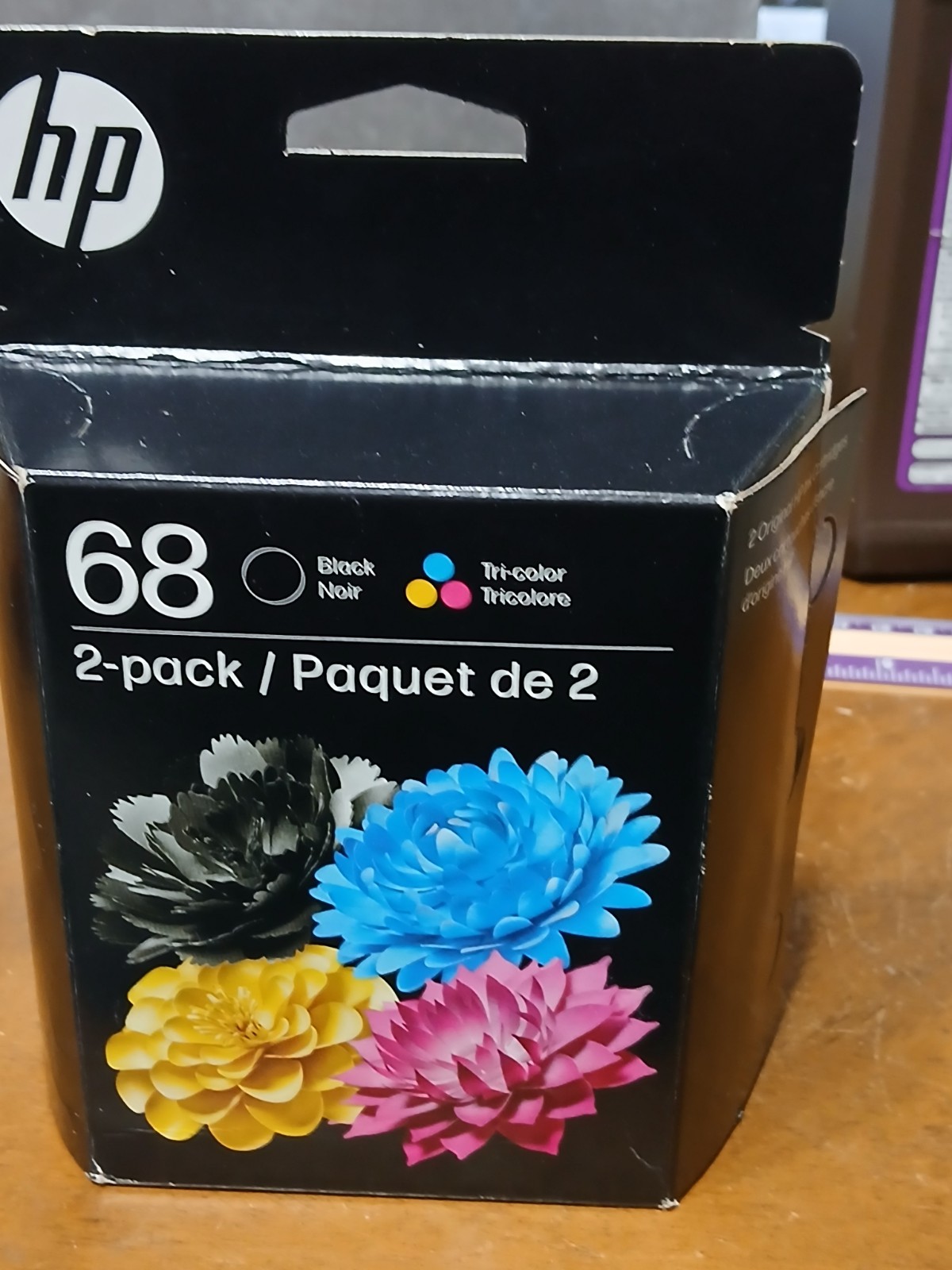 HP 63 Black & Tri-Color Ink Cartridge 2-Pack OEM High-Quality Printing Exp 7/26