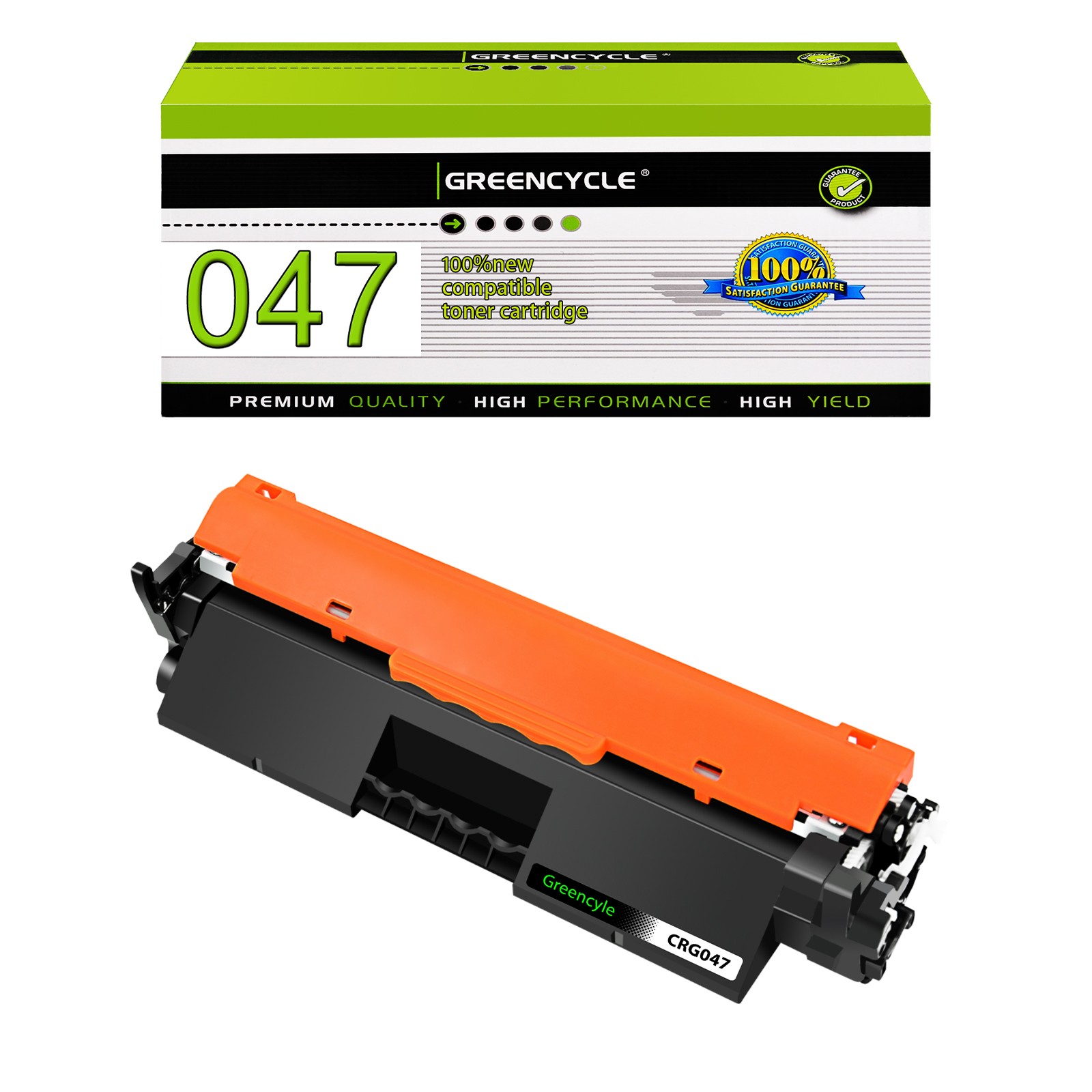 CRG047 Toner Cartridge Black Compatible for Canon imageCLASS MF110 MF112 MF113W