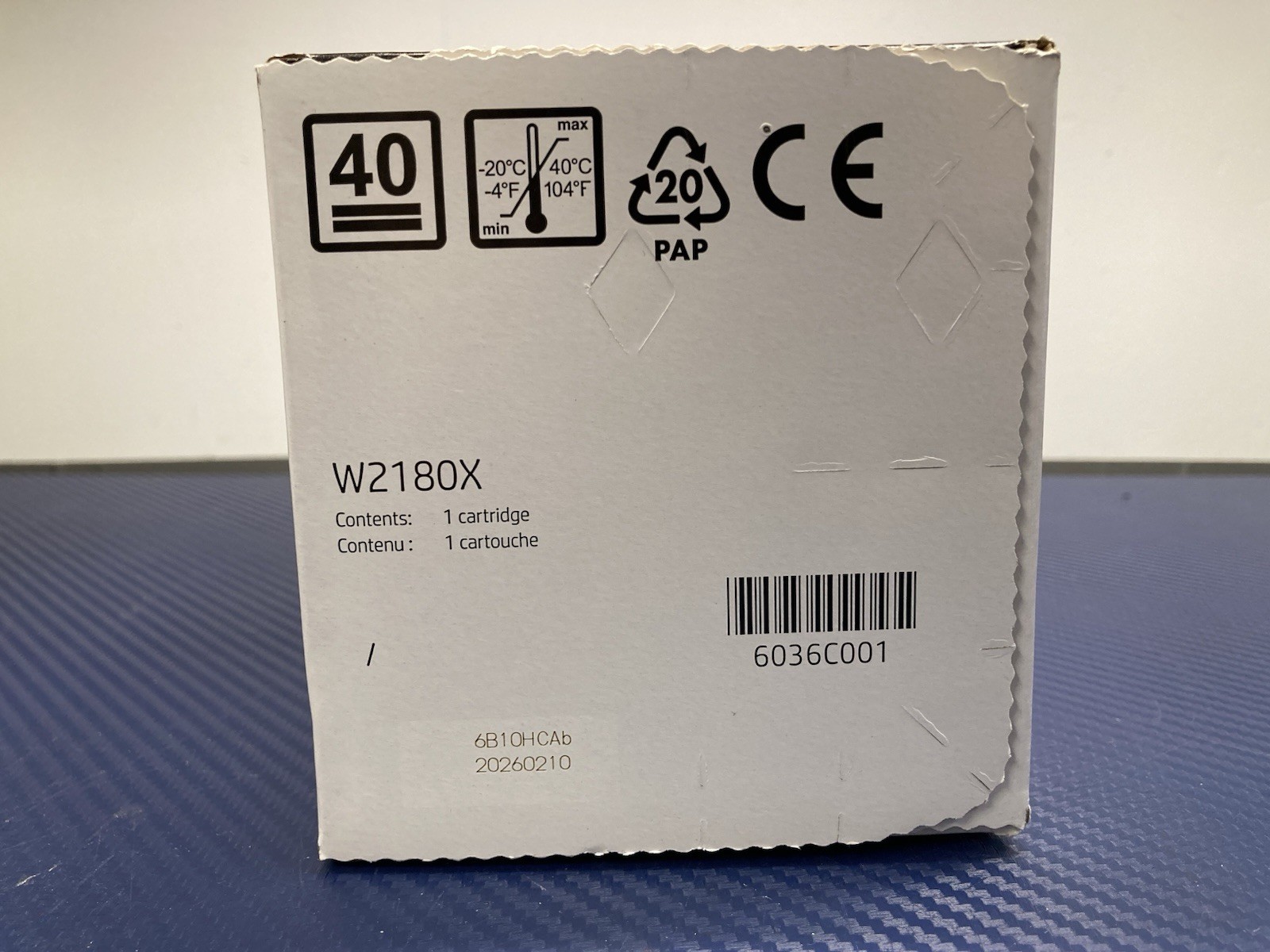 New HP 218X Black High Yield Toner Cartridge (W2180X)