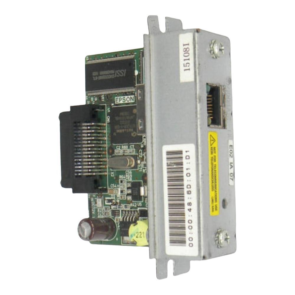 UB-E02 M155B Ethernet Interface Board RJ-45 Fits For EPSON 88IV TM-J2000/J2100