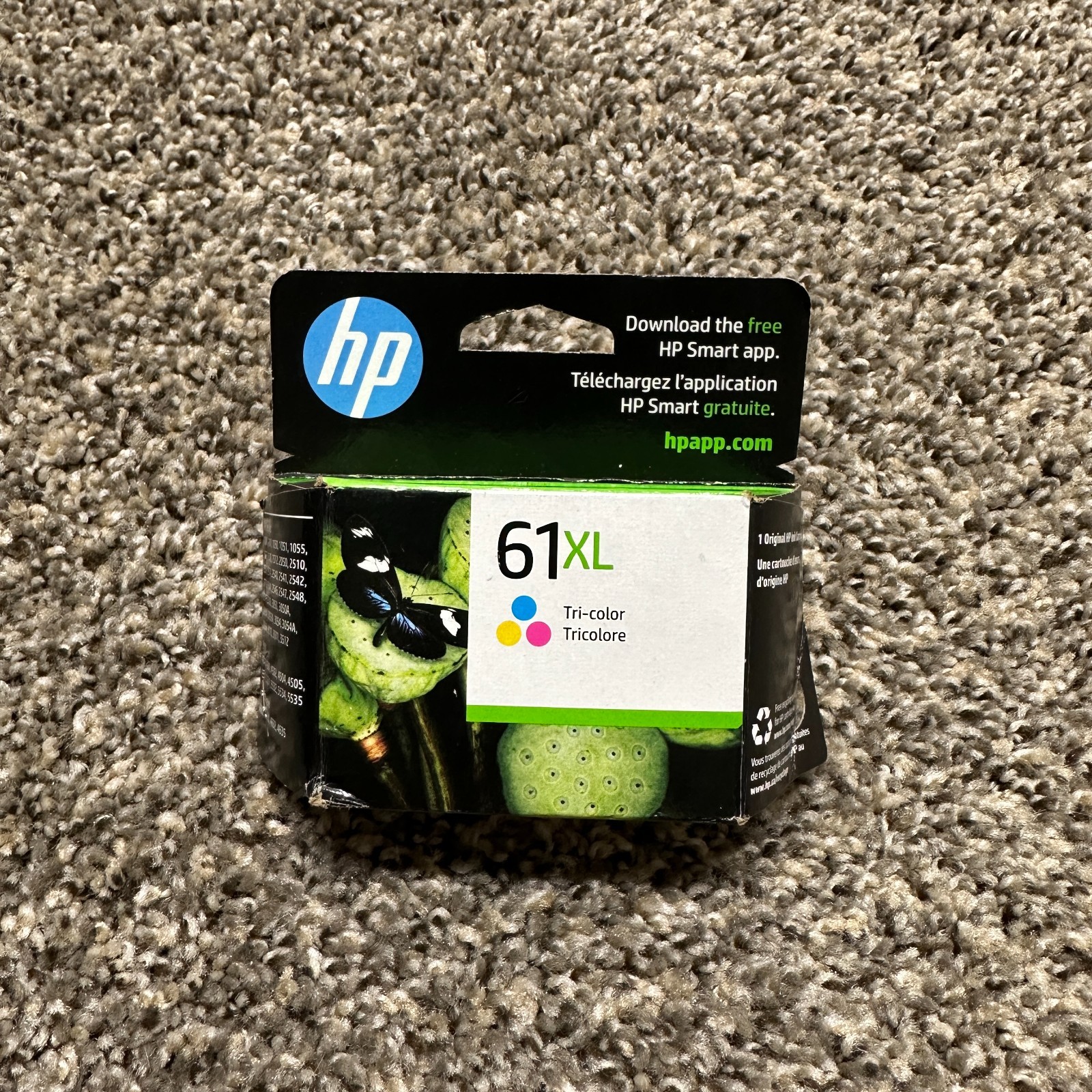 HP 61XL Tri Color Printer Ink Genuine New – Expired Nov 2023